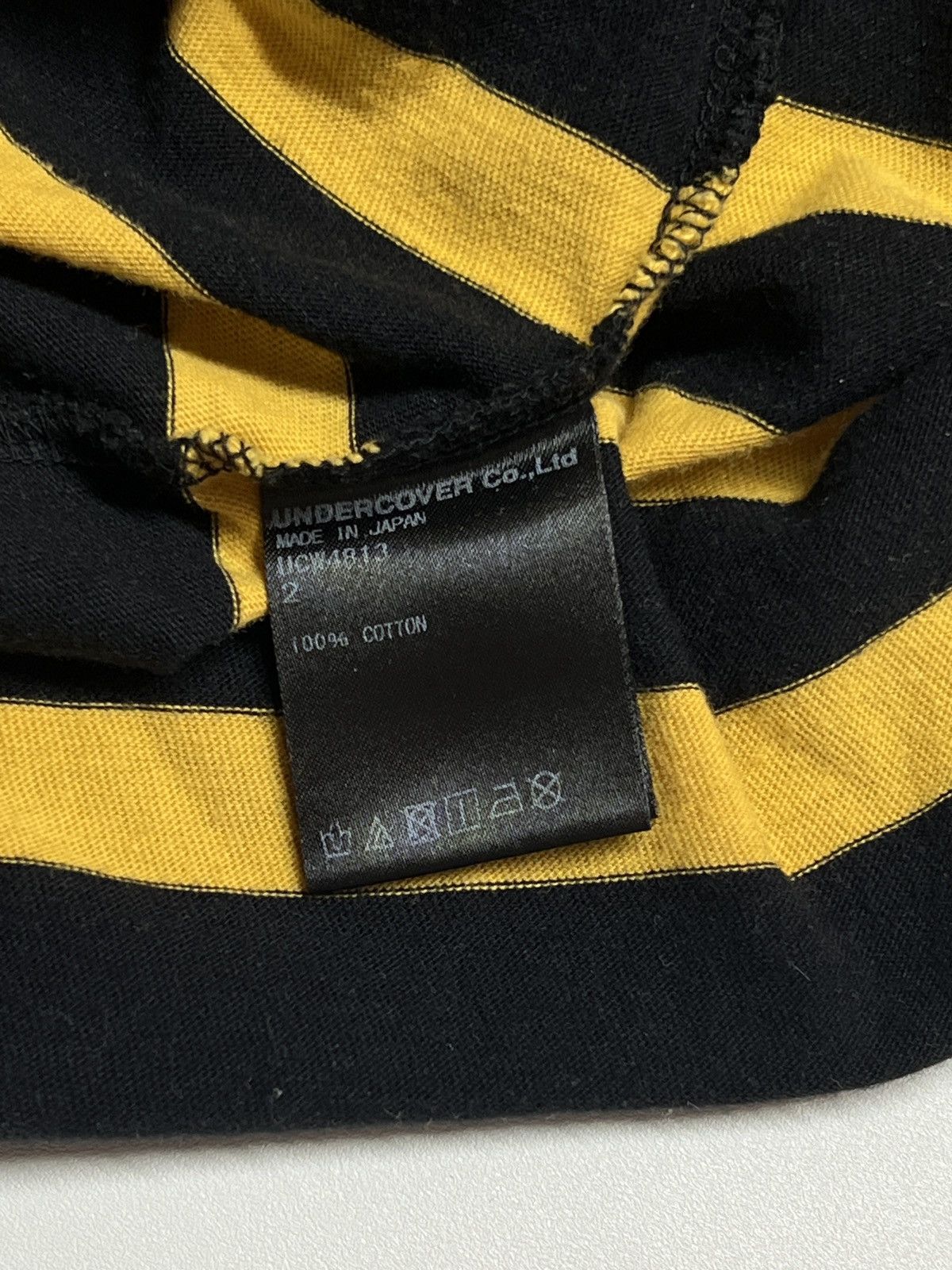 Undercover Jun takhashi Black and yellow long sleeve Size US M / EU 48-50 / 2 - 6 Thumbnail