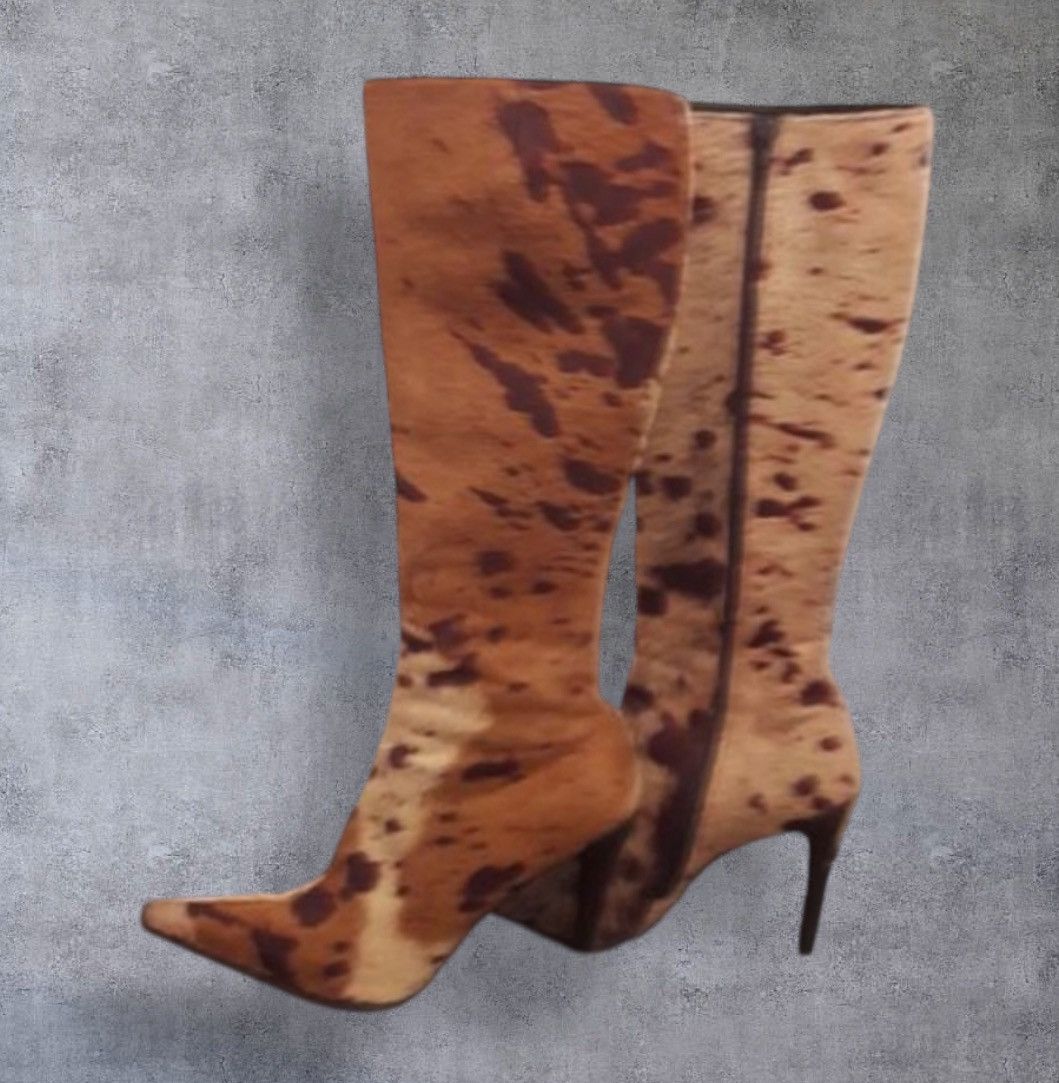 Other Pura Lopez cow leather boots 39 Size US 8 / IT 38 - 2 Thumbnail