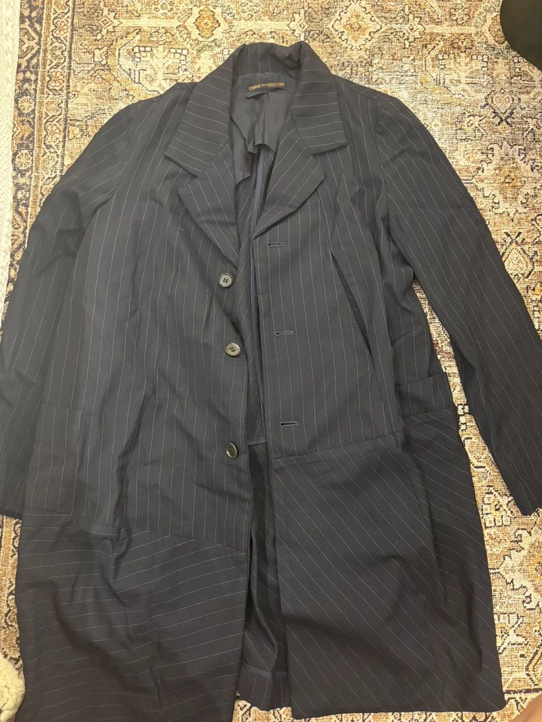 Comme des Garcons COMME des GARCONS Striped Blazer 1992 Size US S / EU 44-46 / 1 - 1 Thumbnail