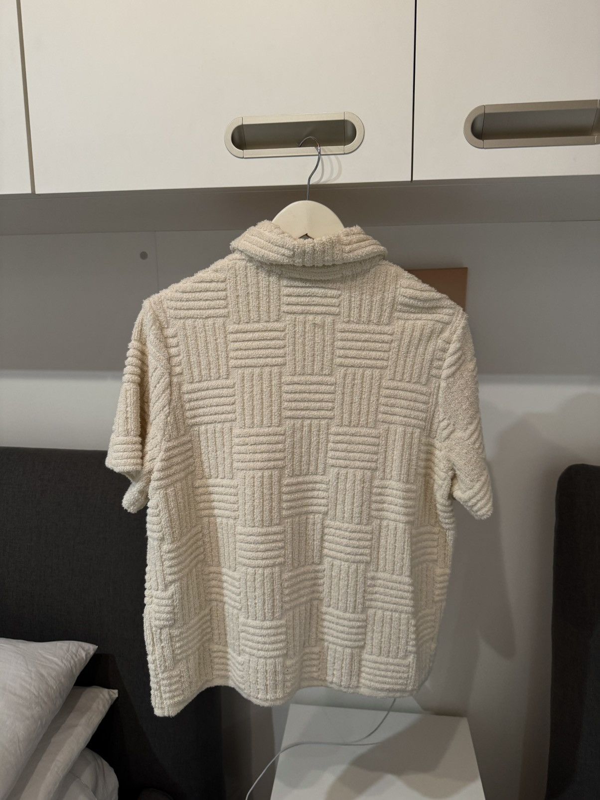 Bottega Veneta Bottega Veneta Intrecciato-Jacquard Terry Overshirt Size US M / EU 48-50 / 2 - 5 Thumbnail