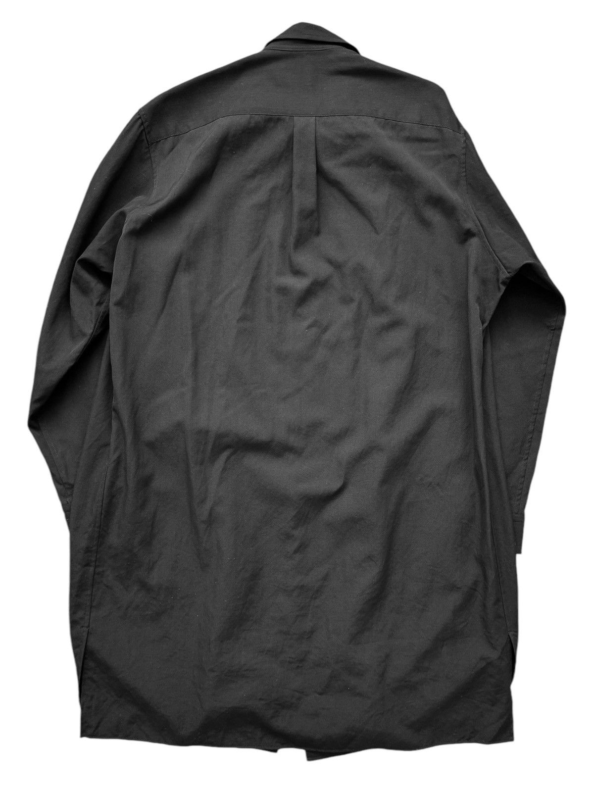 Yohji Yamamoto $1900 Wool Double Layer Shirt Jacket Size US M / EU 48-50 / 2 - 3 Thumbnail