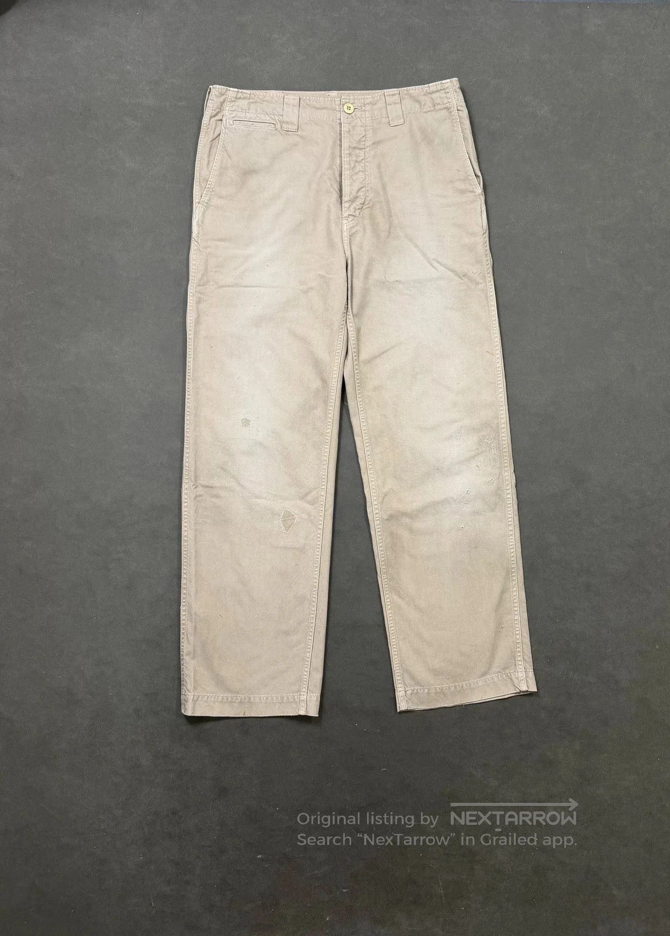 Visvim VISVIM 24AW WIDE CHINO PANTS CRASH | Grailed