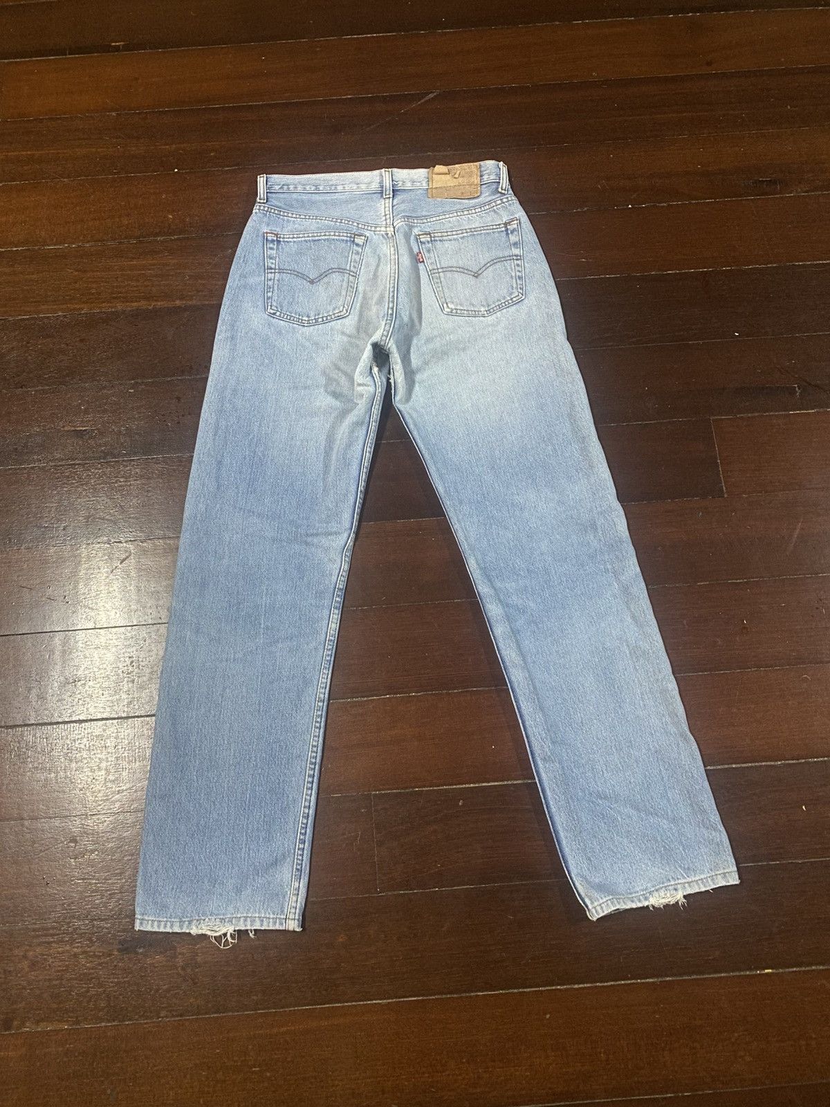 Levi's Vintage early 80s 522 Levis 501 Dirty washed Faded rework Size US 31 - 6 Thumbnail