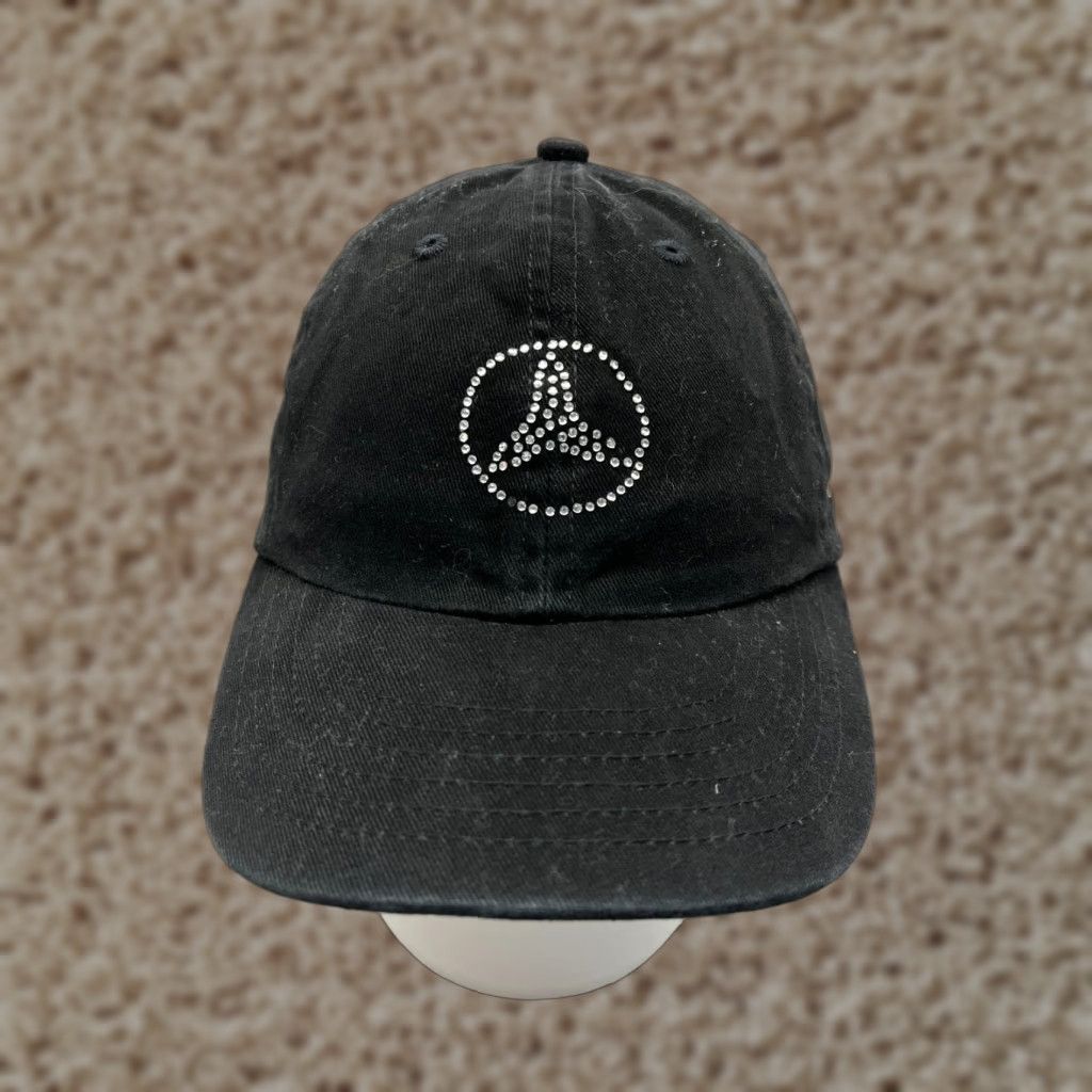 Mercedes-Benz VINTAGE Mercedes-Benz Baseball Cap Hat Adjustable Womens Cotton Black Logo 90s Travel Outdoor Size ONE SIZE - 1 Thumbnail