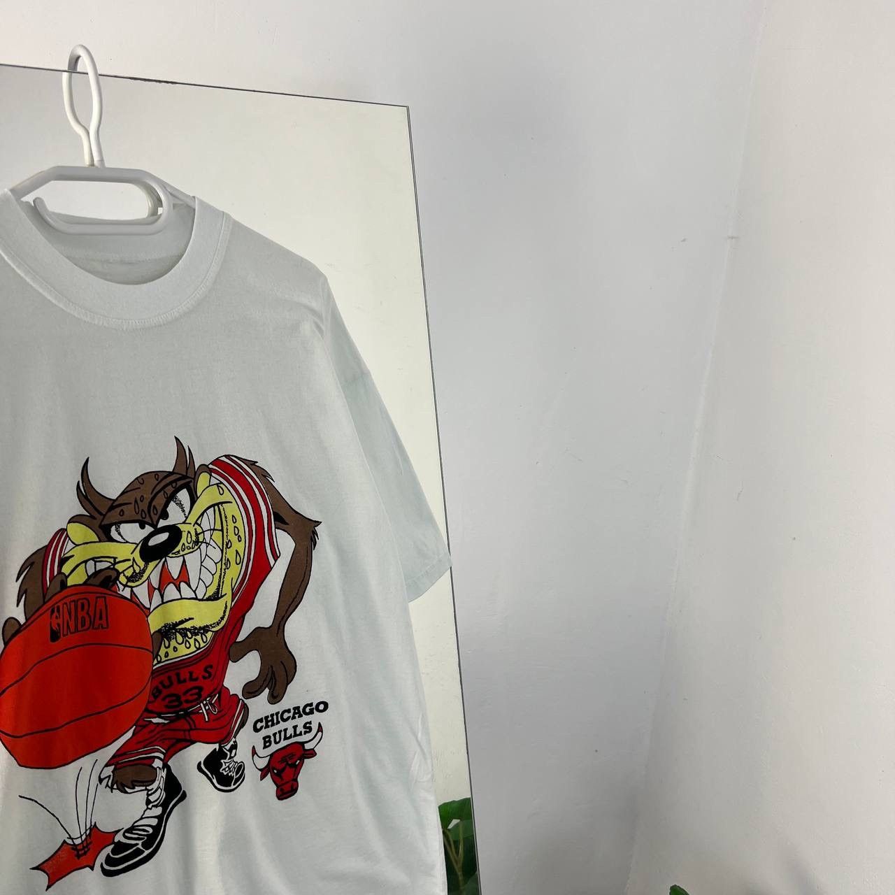 Cartoon Network Vintage Y2K Taz Chicago Bulls Cartoon Oversized T-Shirt Size US L / EU 52-54 / 3 - 2 Thumbnail