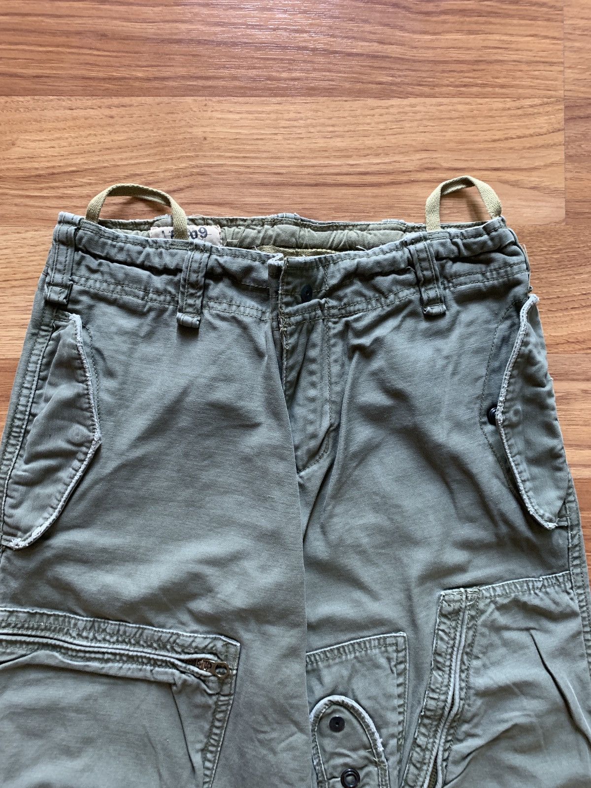 Abercrombie & Fitch × Vintage Vintage Abercrombie Military Cargo Pants Size US 28 / EU 44 - 2 Thumbnail