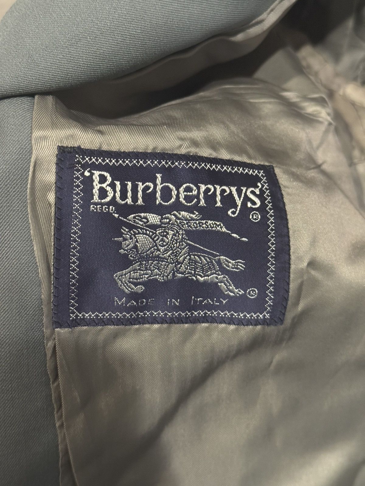 Burberry Vintage Burberrys Double Breasted Blazer Size US M / EU 48-50 / 2 - 4 Thumbnail
