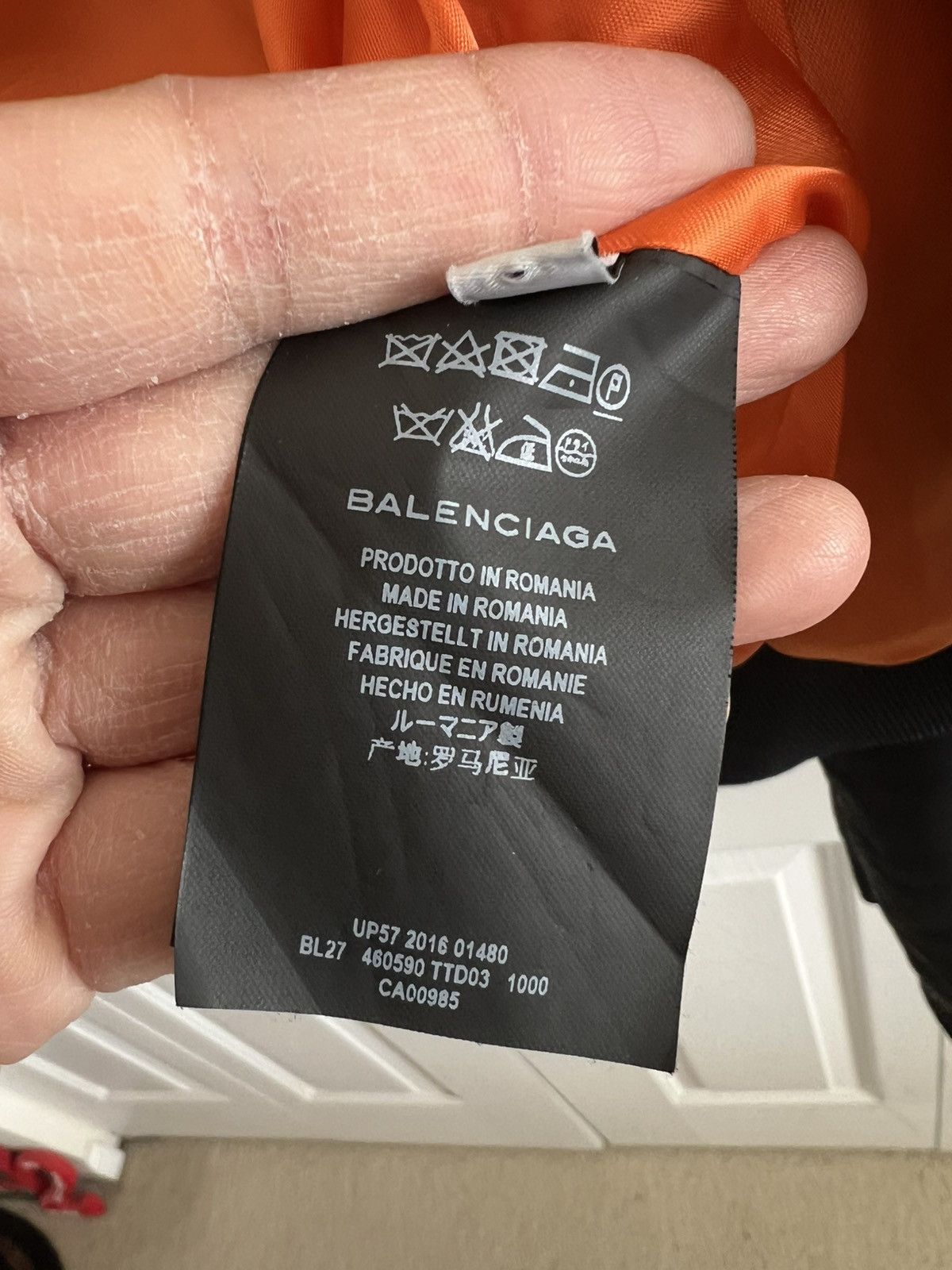 Balenciaga Balenciaga ss17 Cropped Bomber jacket size 52 Size US L / EU 52-54 / 3 - 10 Thumbnail