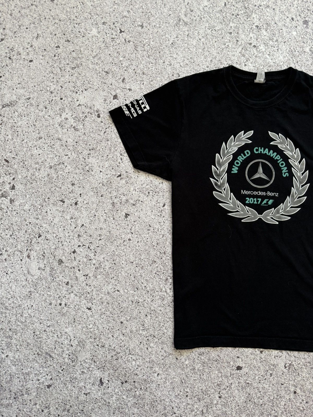 Formula 1 × Mercedes-Benz World Champions Mercedes Benz 2017 Formula 1 Hamilton Tee Size US M / EU 48-50 / 2 - 4 Thumbnail