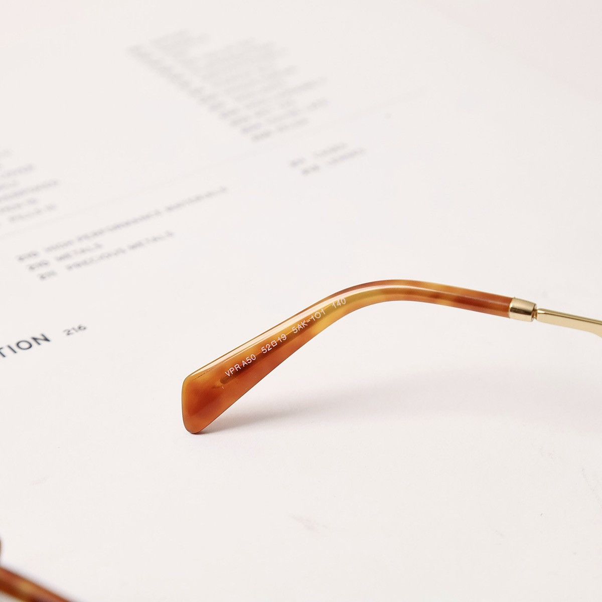 Prada PRADA 0PR A50V GLASSES Size ONE SIZE - 7 Thumbnail