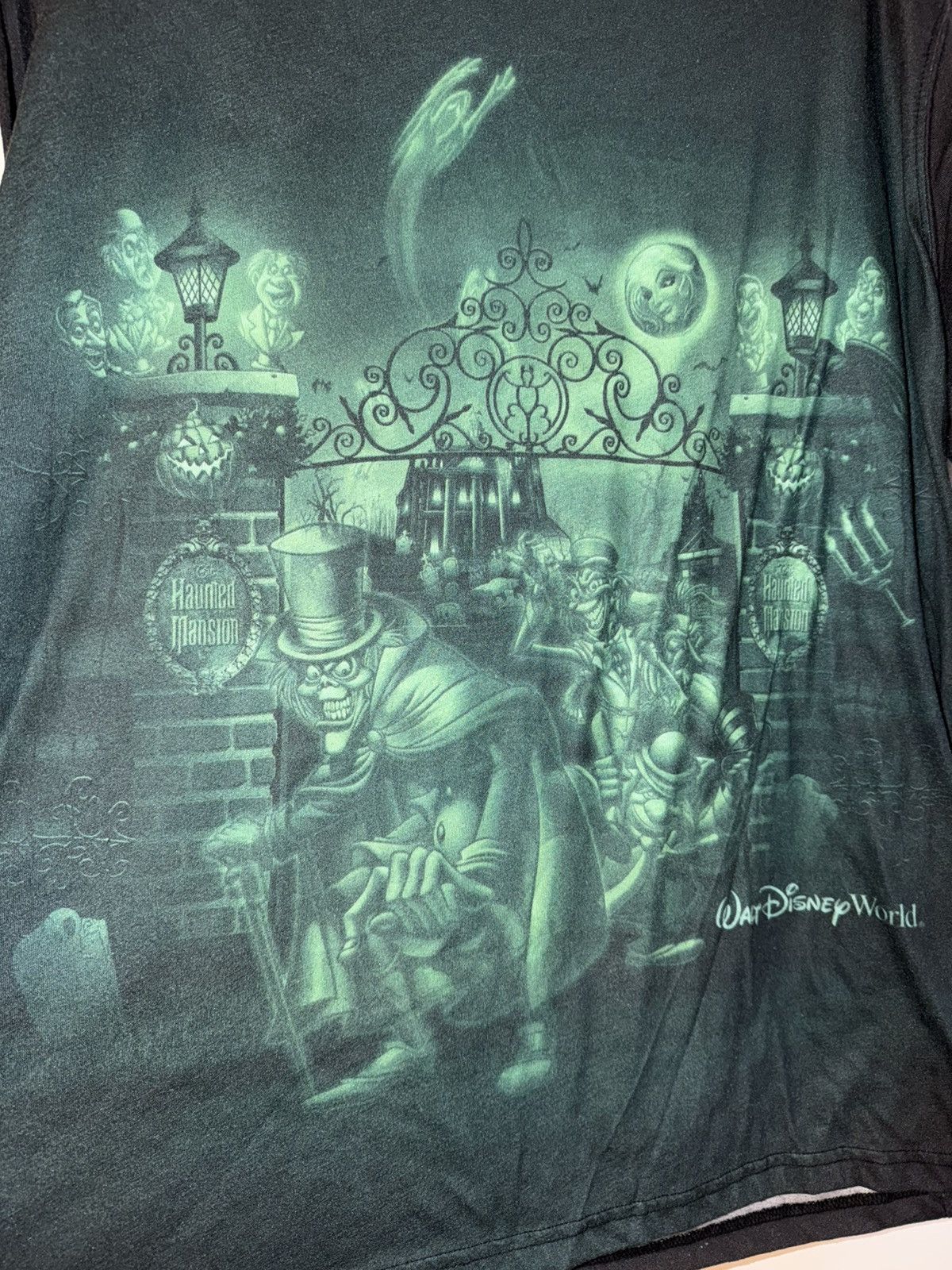 Disney Disney Haunted Mansion 2012 Glow In the Dark T-Shirt Size XL Size US XL / EU 56 / 4 - 9 Thumbnail