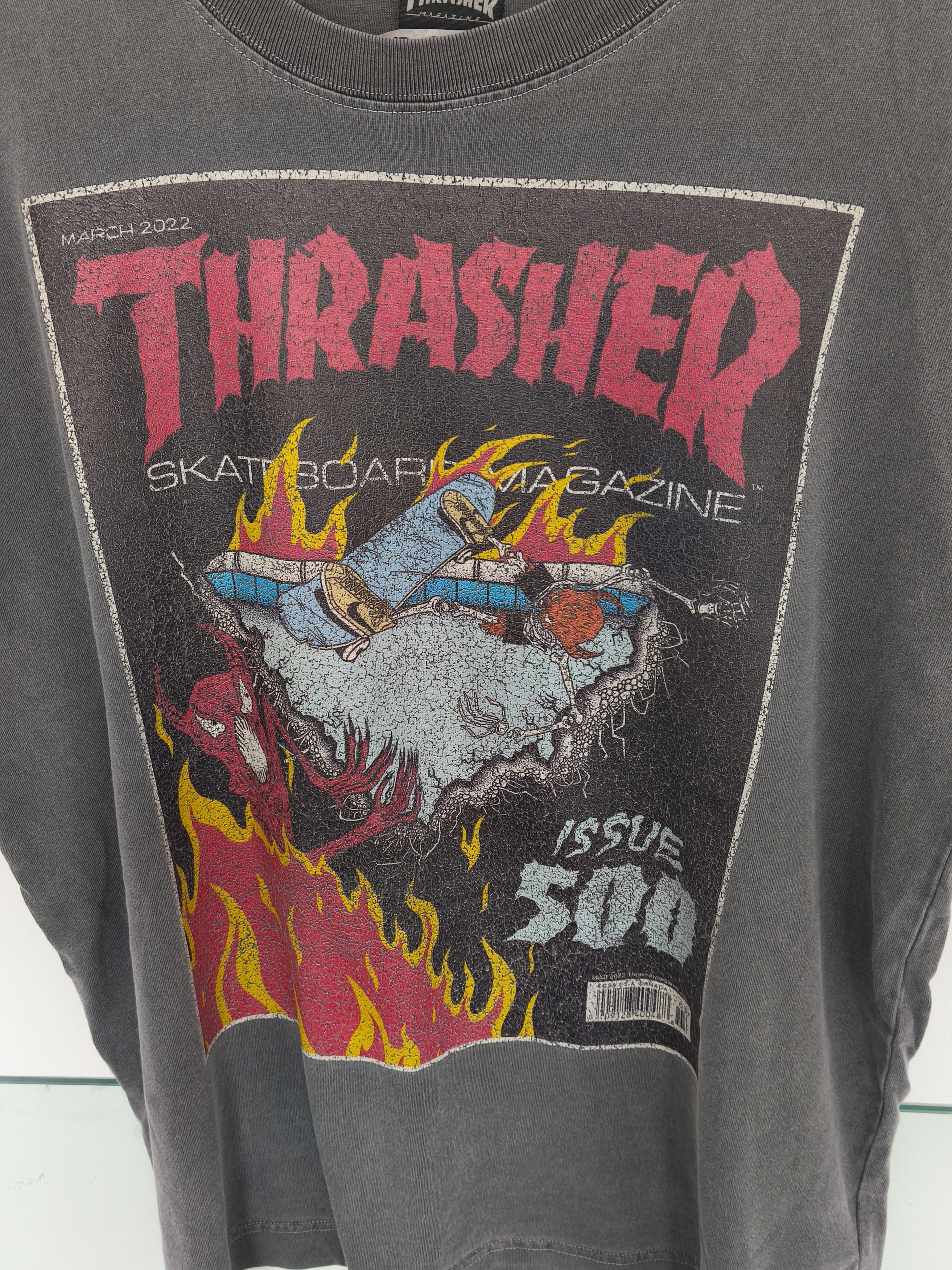 Thrasher × Vintage Vintage Thrasher Skate and Destroy Tee Size US L / EU 52-54 / 3 - 2 Thumbnail