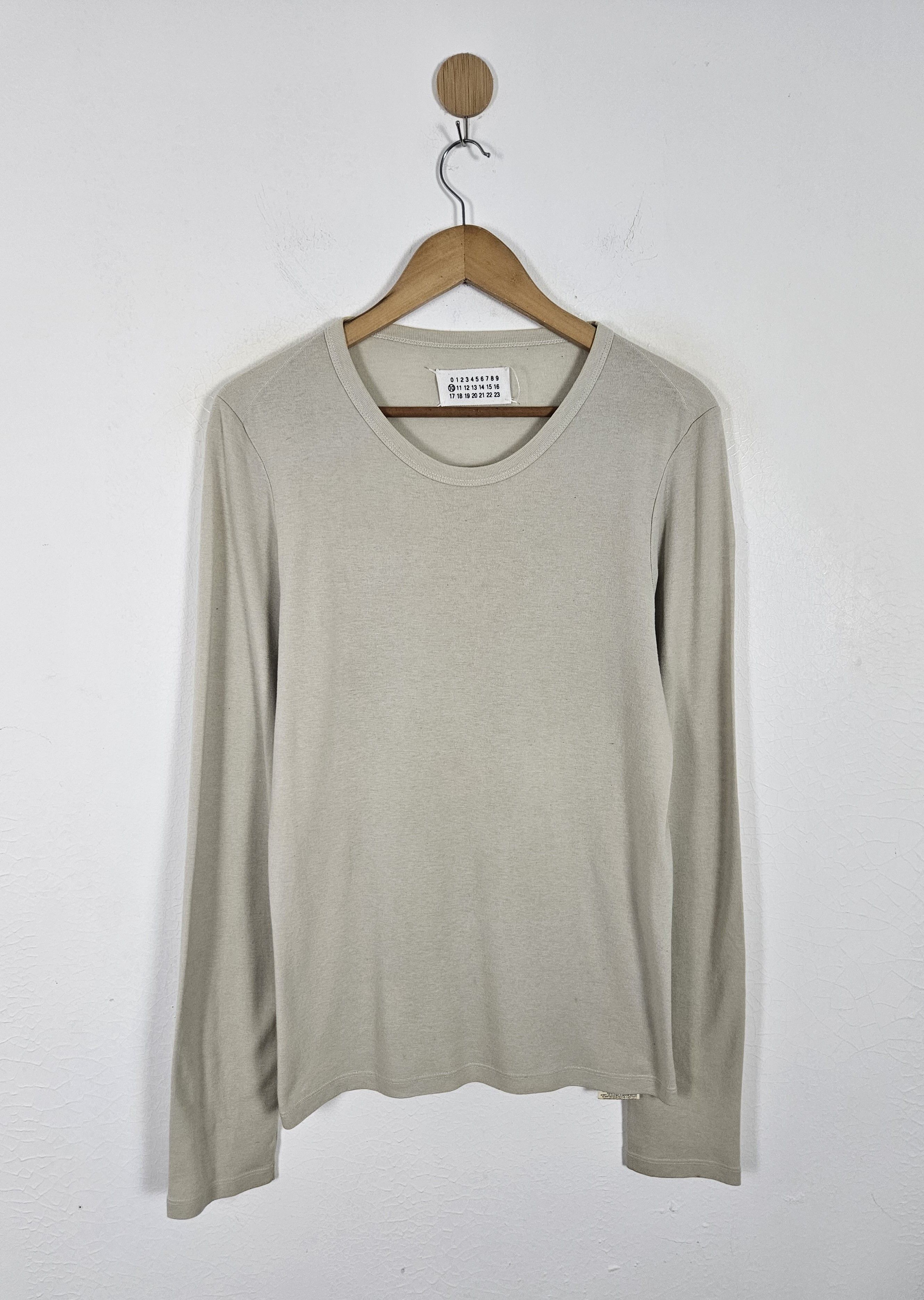 Maison Margiela Mesh Long Sleeve Tee