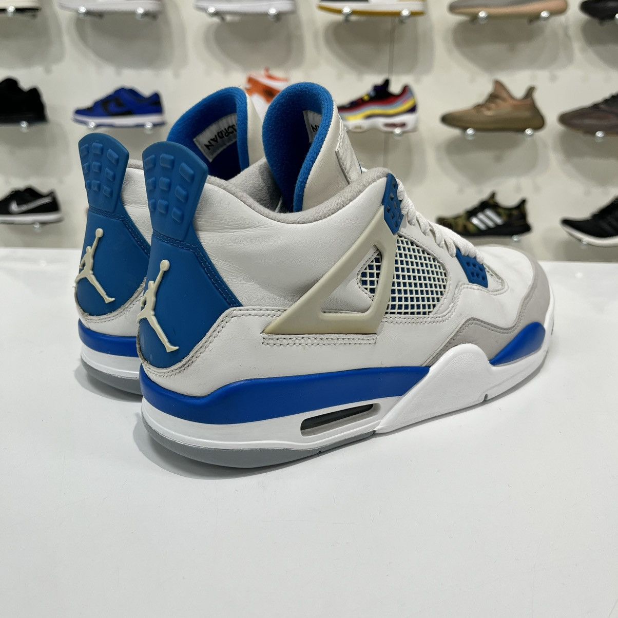 Nike Air Jordan 4 Retro Military Blue (2012) Size US 9.5 / EU 42-43 - 5 Thumbnail