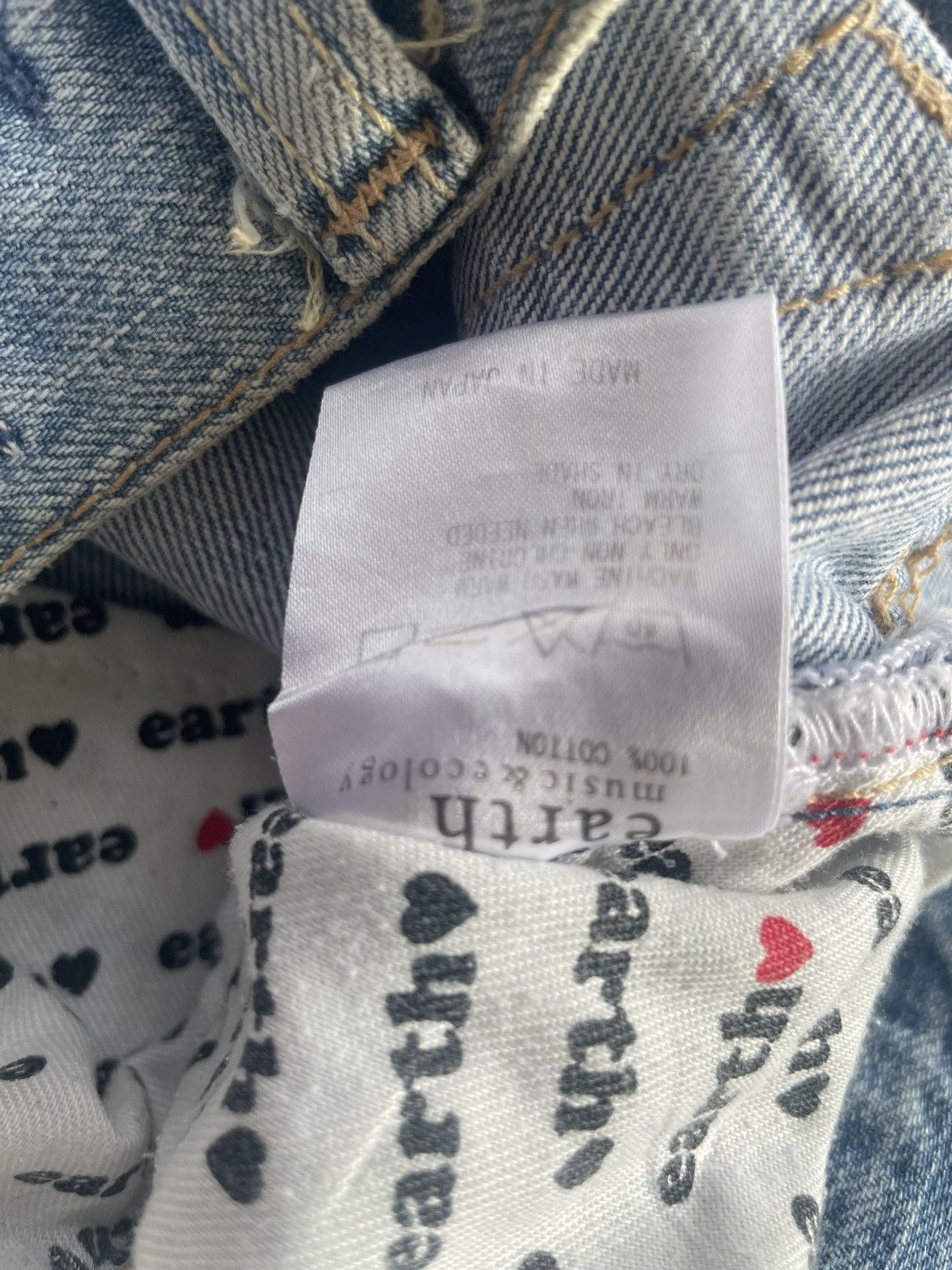 Levi's Levis Colab with Earth Music Ecology Violet Label Size 30" / US 8 / IT 44 - 14 Thumbnail