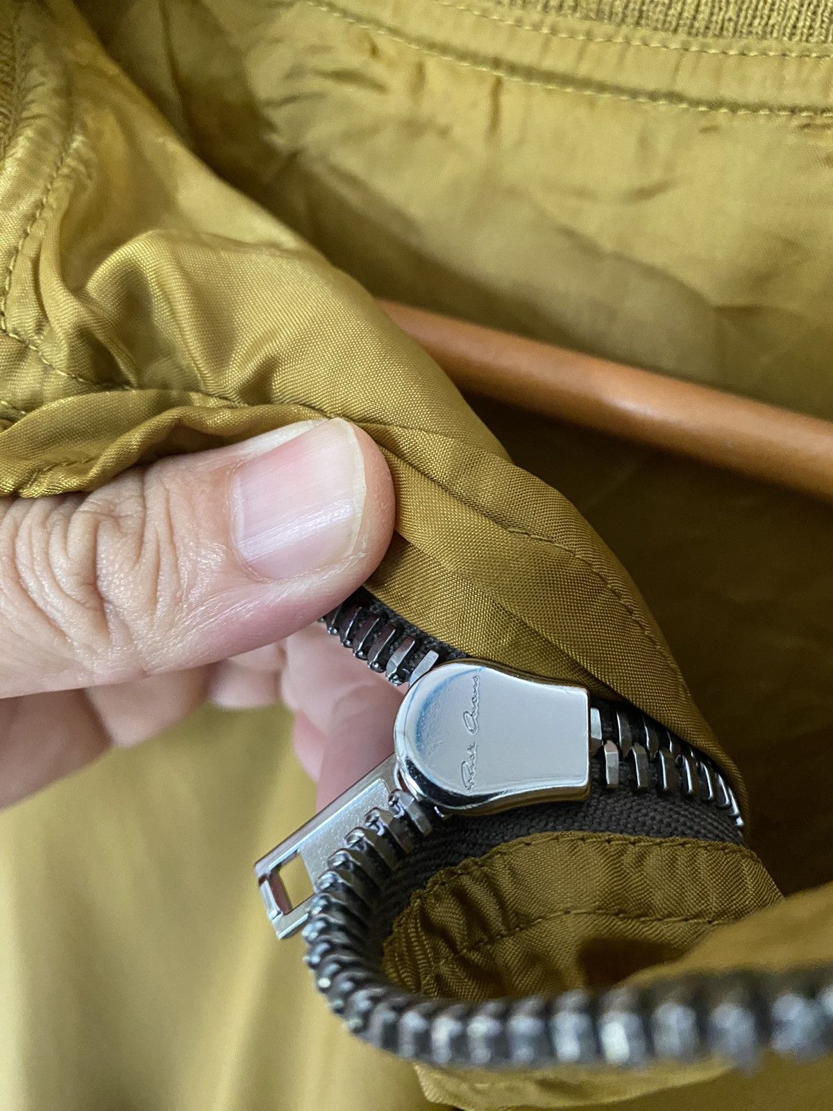 Rick Owens × Rick Owens Drkshdw Rick Owens 72 Sulphate oversize light bomber jacket Size US L / EU 52-54 / 3 - 10 Thumbnail
