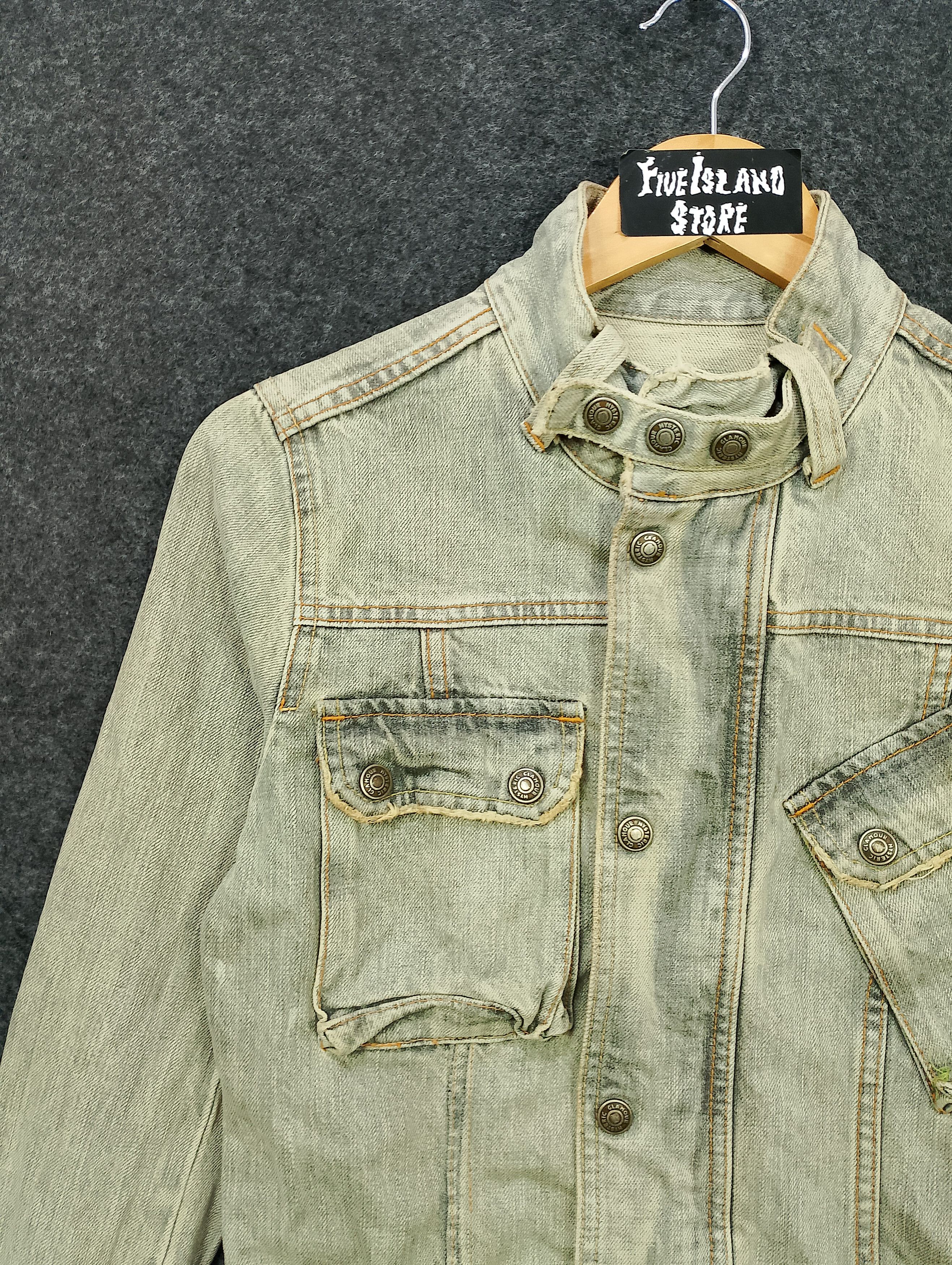 Hysteric Glamour KINKY JEANS Hysteric Glamour Belted Denim Jacket Size US S / EU 44-46 / 1 - 4 Thumbnail