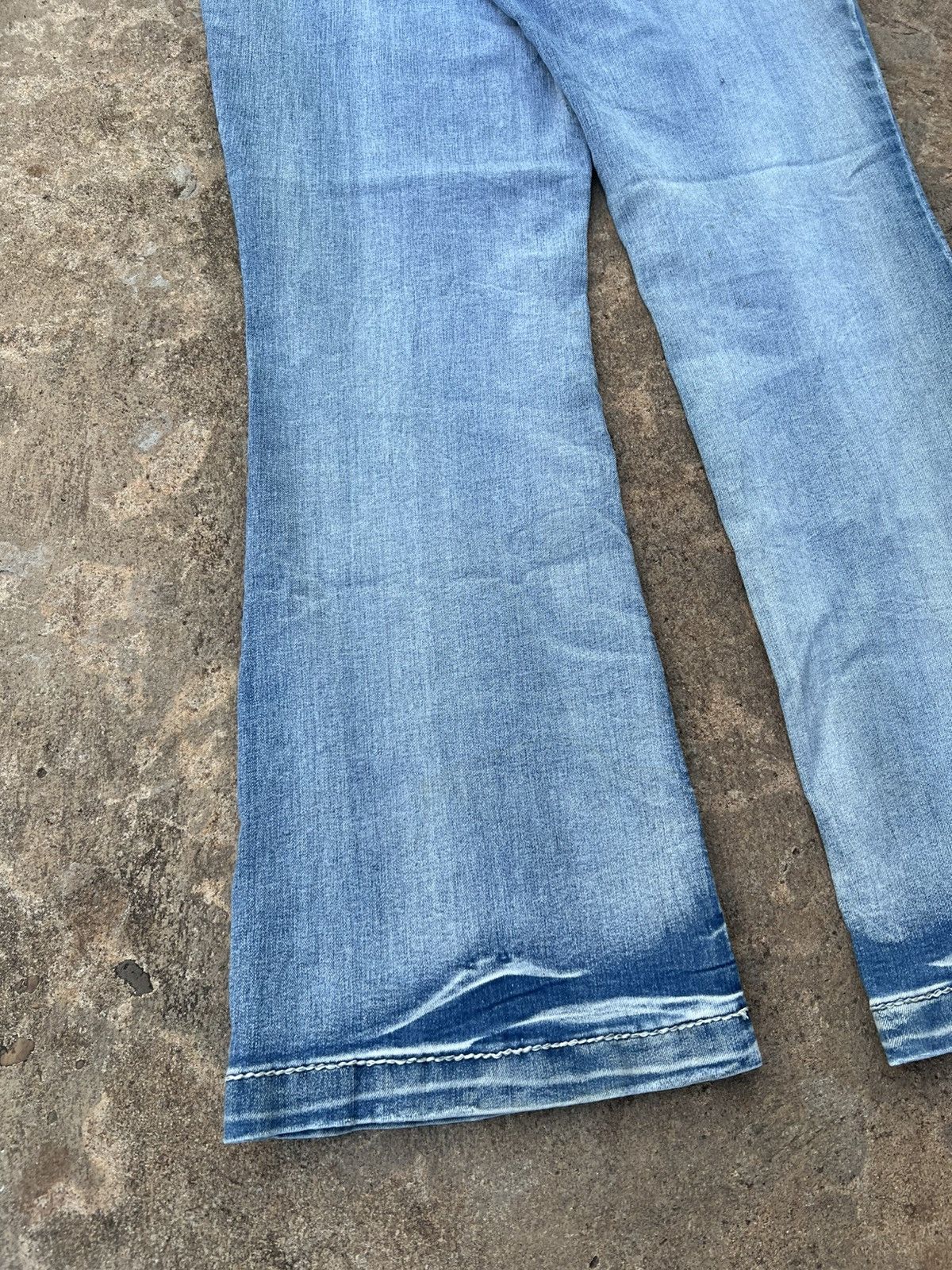 Japanese Brand Flared Maurices Y2K Jeans Size US 34 / EU 50 - 3 Thumbnail