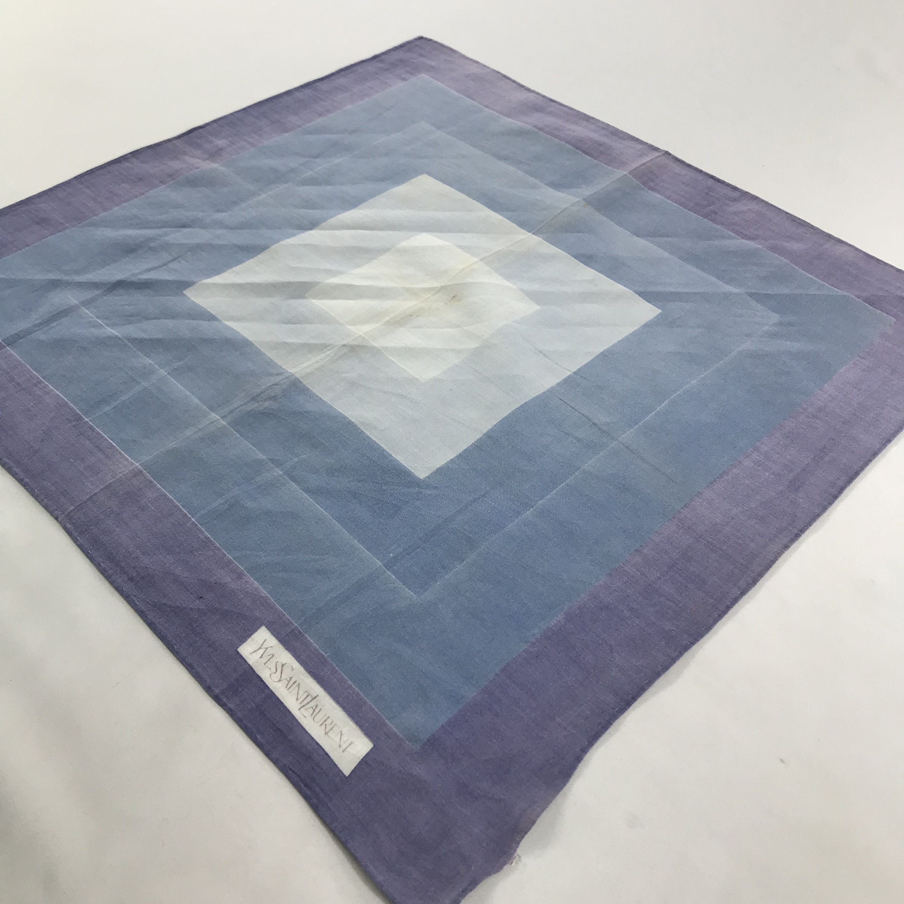 Vintage × Yves Saint Laurent Yves Saint Laurent Bandana / Handkerchief/Neckerchief -S1394 Size ONE SIZE - 2 Thumbnail