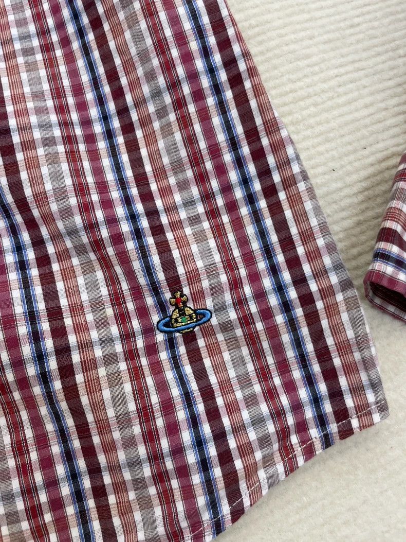 Vivienne Westwood Vivienne Westwood Plaid long-sleeved shirt Size M / US 6-8 / IT 42-44 - 3 Thumbnail