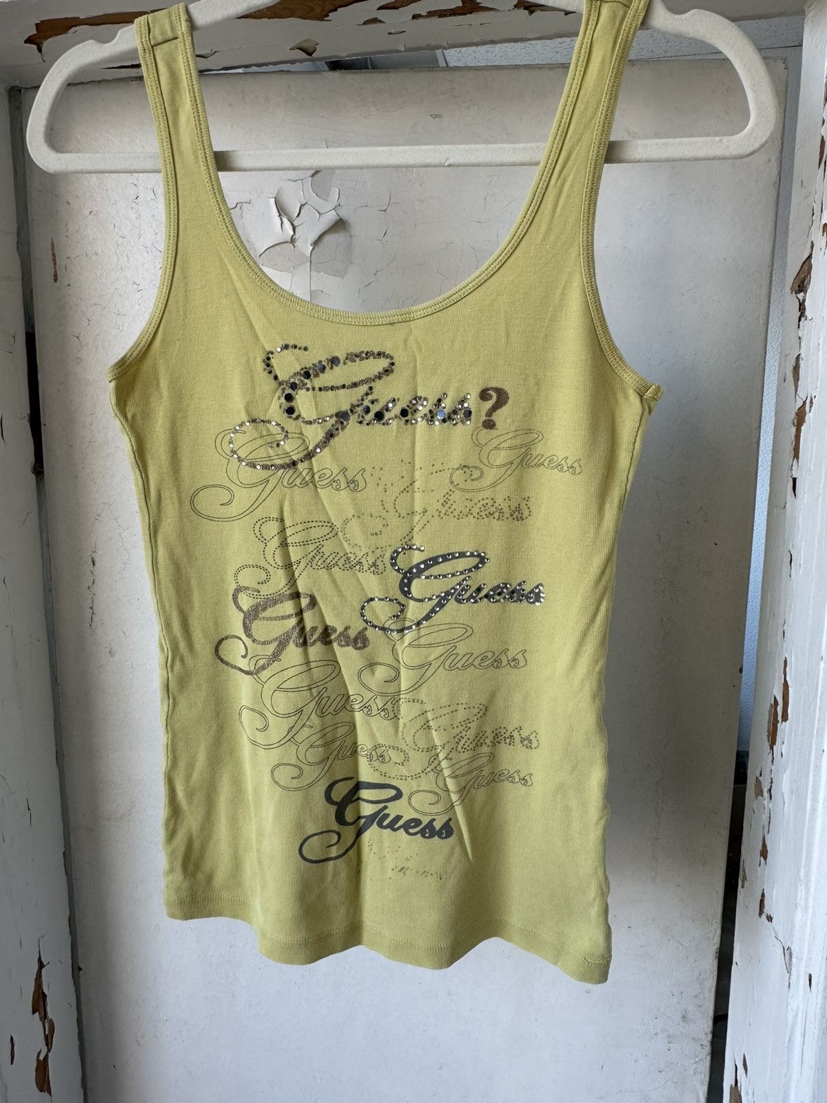 Beauty Beast × If Six Was Nine × Vintage Vintage Guess Printed Tank Top Size S / US 4 / IT 40 - 4 Thumbnail