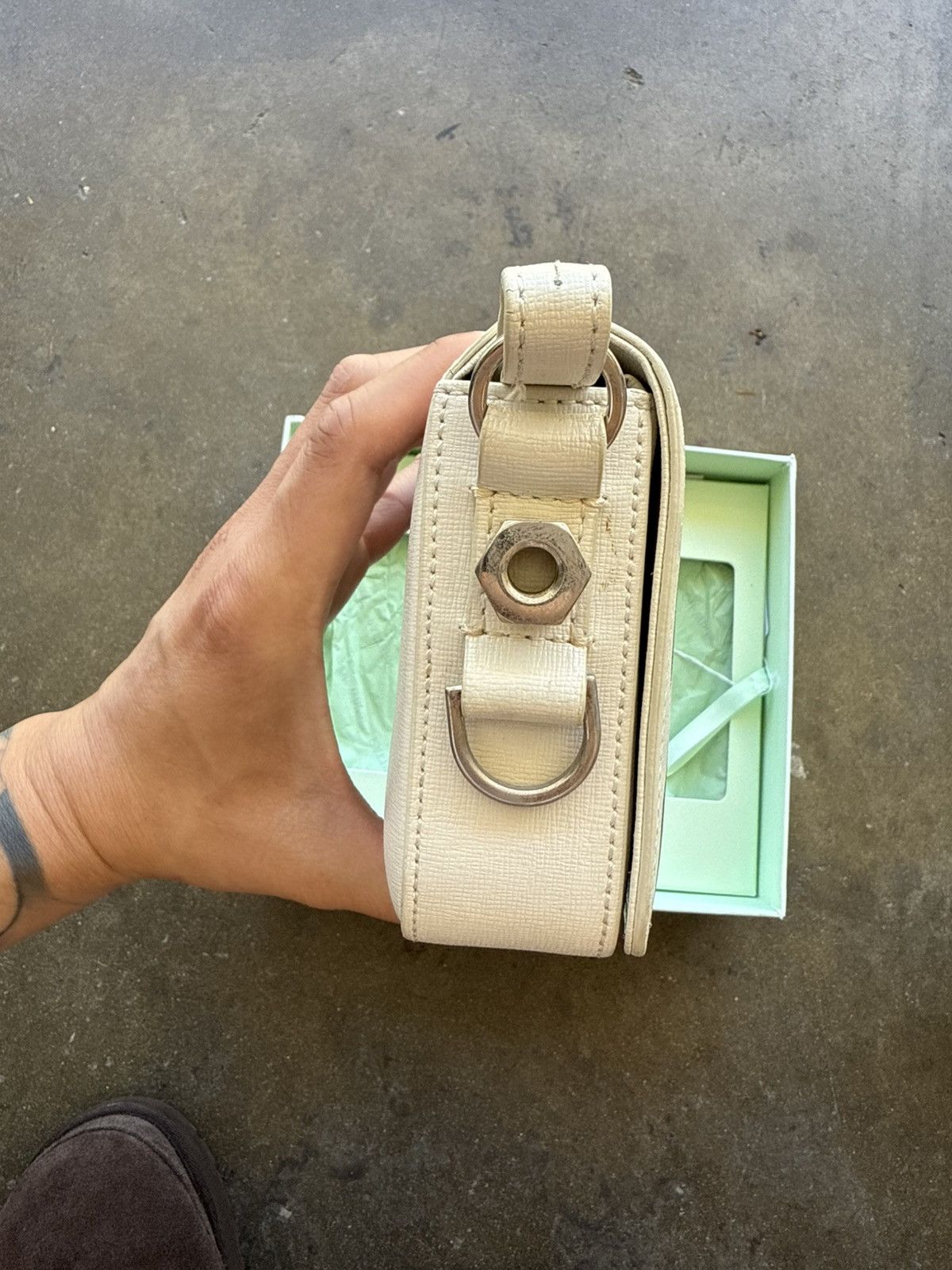 Off-White OFF-WHITE Diagonal Stripe Cross Body Bag Size ONE SIZE - 4 Thumbnail