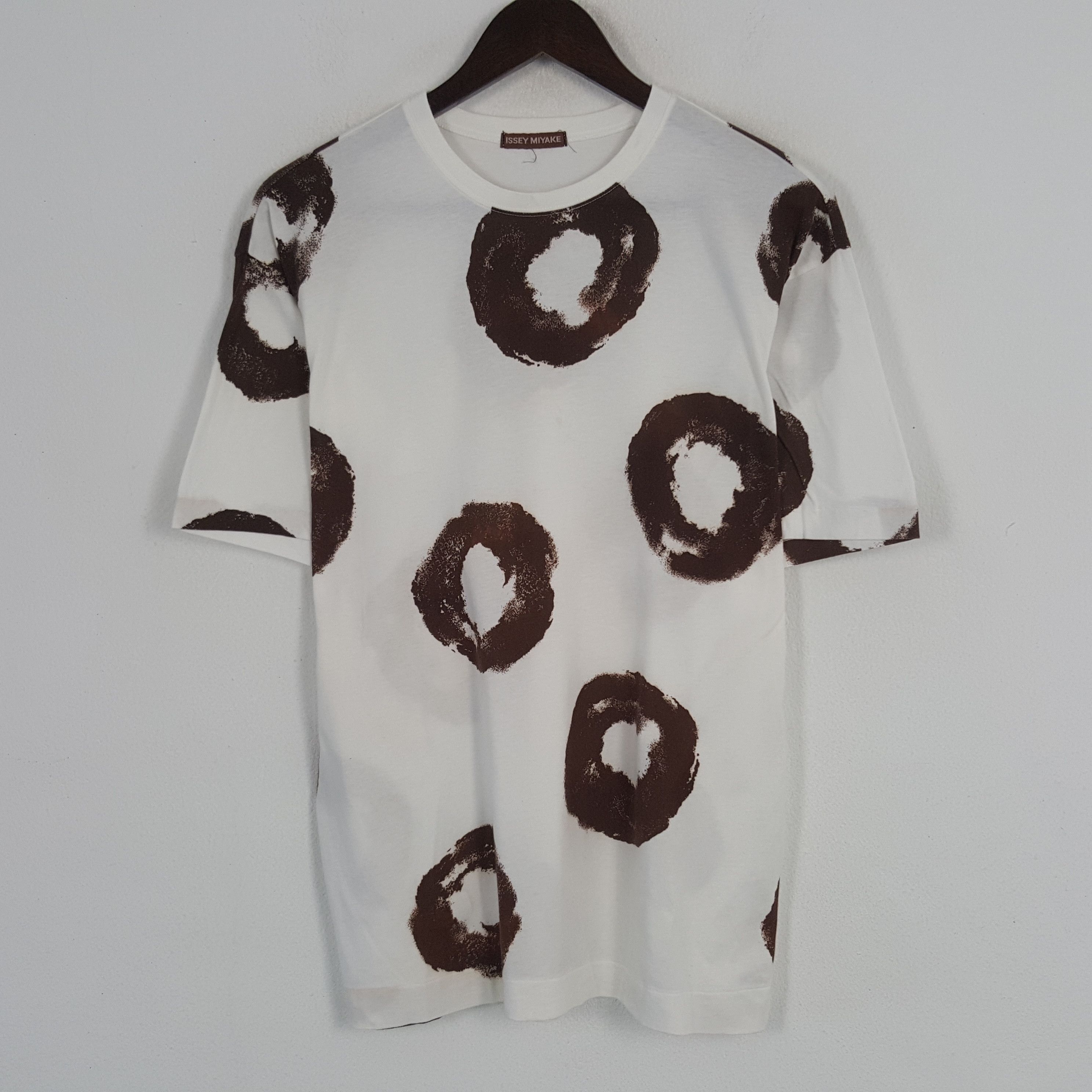 Issey Miyake × Japanese Brand × Vintage Vintage Issey Miyake Japanese Design Art Tshirt Size US L / EU 52-54 / 3 - 1 Thumbnail