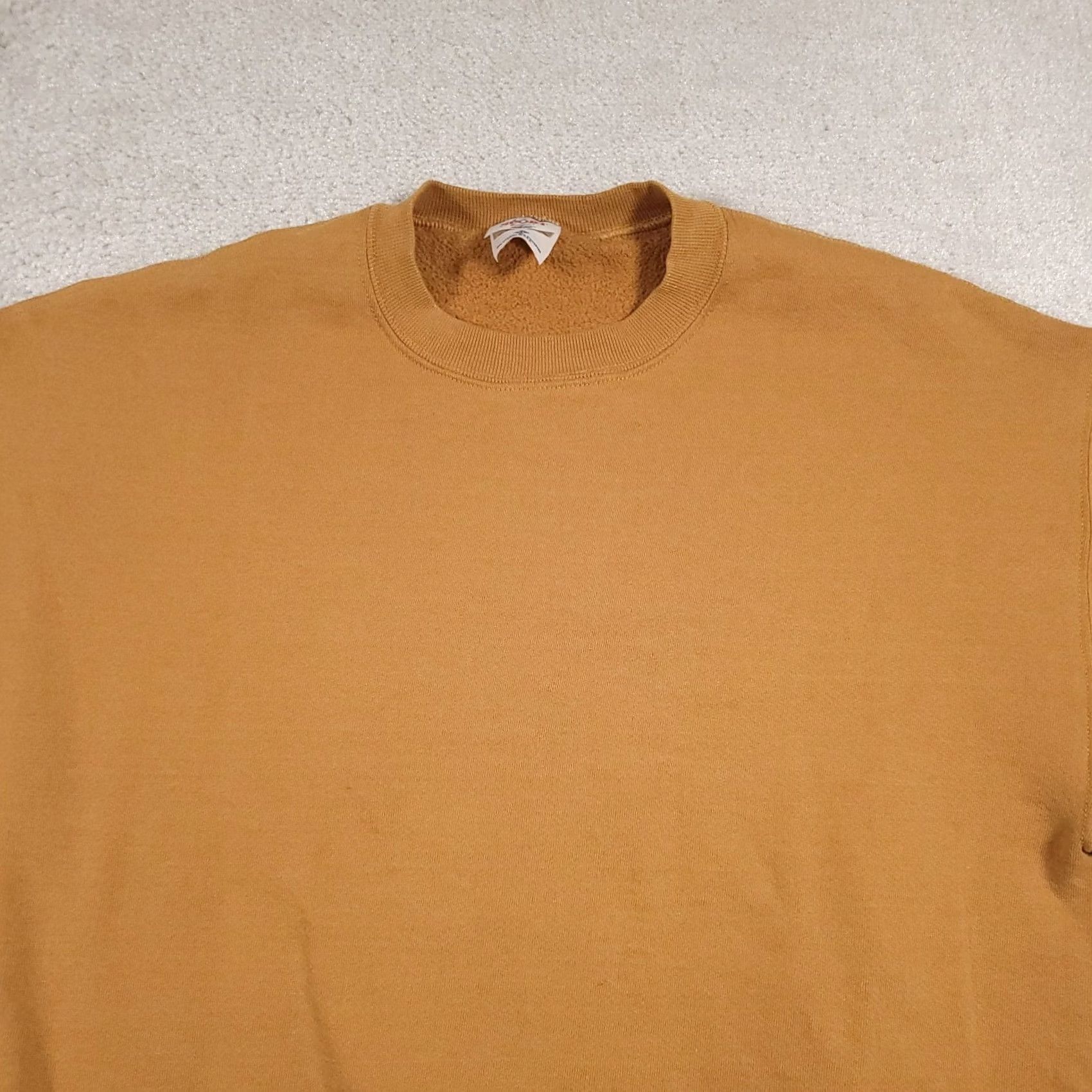 Jerzees VINTAGE Jerzees Sweatshirt Mens XL Brown Crewneck 90s USA Made Size US XL / EU 56 / 4 - 3 Thumbnail