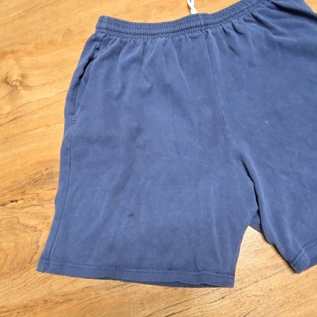 Anvil Vintage Security Fire Department Shorts Anvil Blue Graphic L Size US 32 / EU 48 - 2 Thumbnail