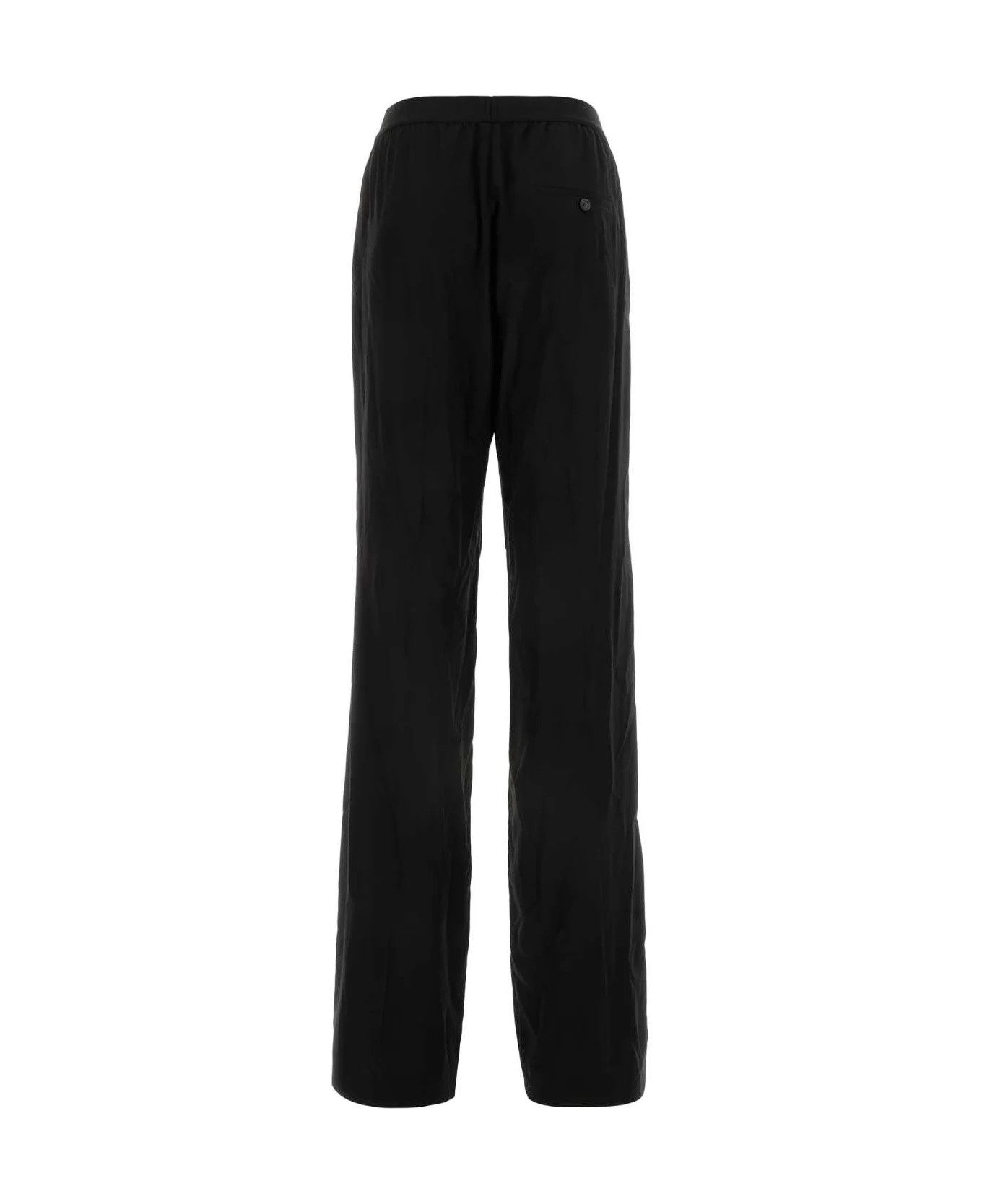 Balenciaga o1w1db10226 Elastic Pants in Black Size US 28 / EU 44 - 2 Thumbnail