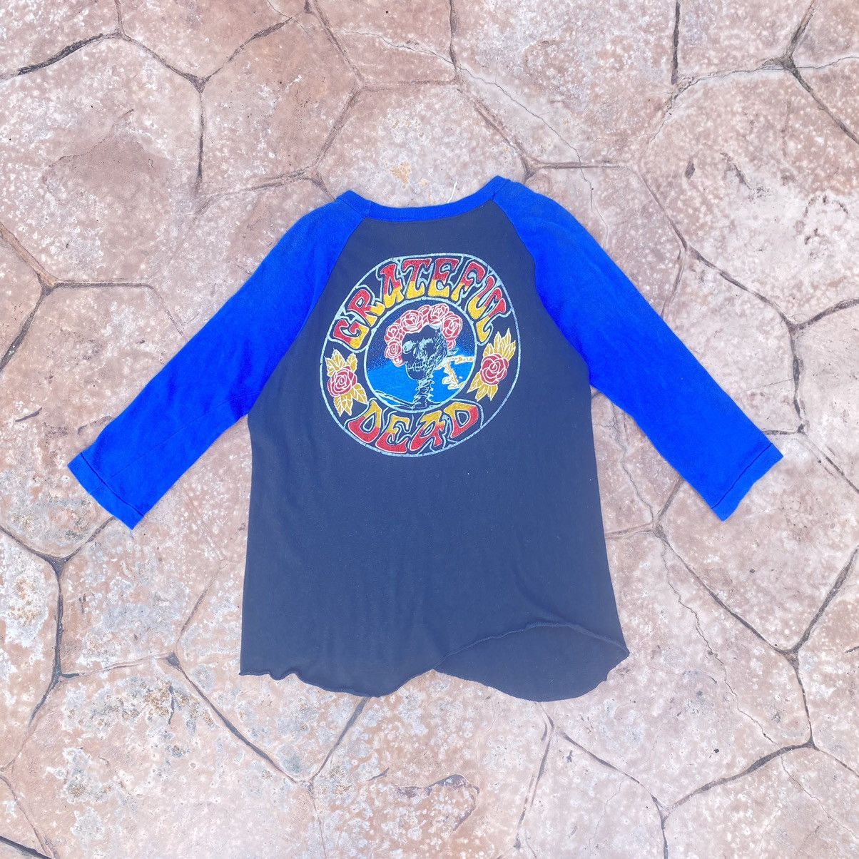 Band Tees Thrashed Faded 80s Grateful Dead 3q ERD GRUNGE T-SHIRT Size US M / EU 48-50 / 2 - 2 Thumbnail