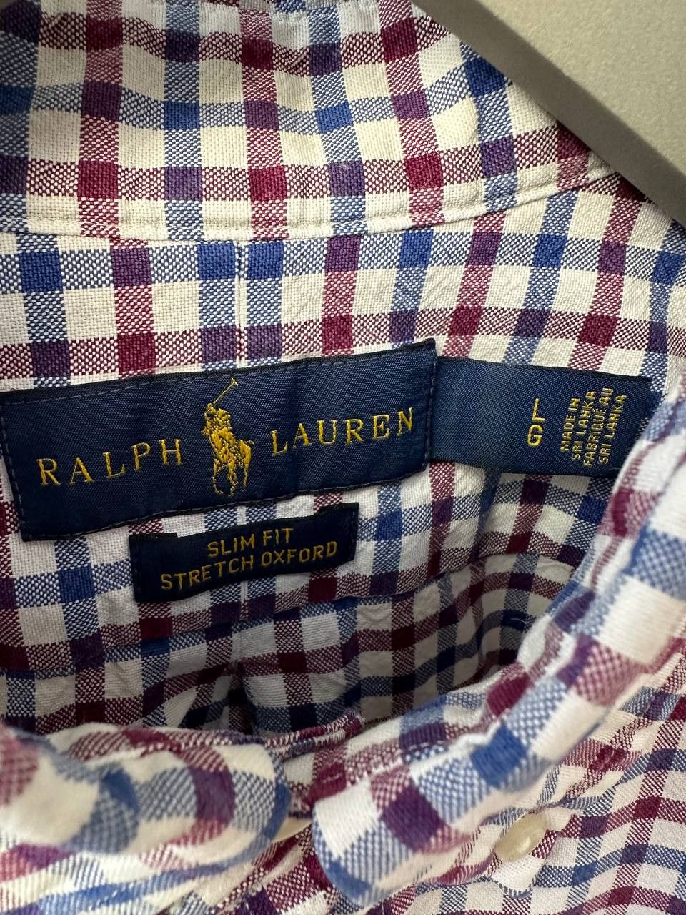 Ralph Lauren Ralph Lauren Button-Down Shirt Button Up Micro Check LS Size US L / EU 52-54 / 3 - 11 Thumbnail