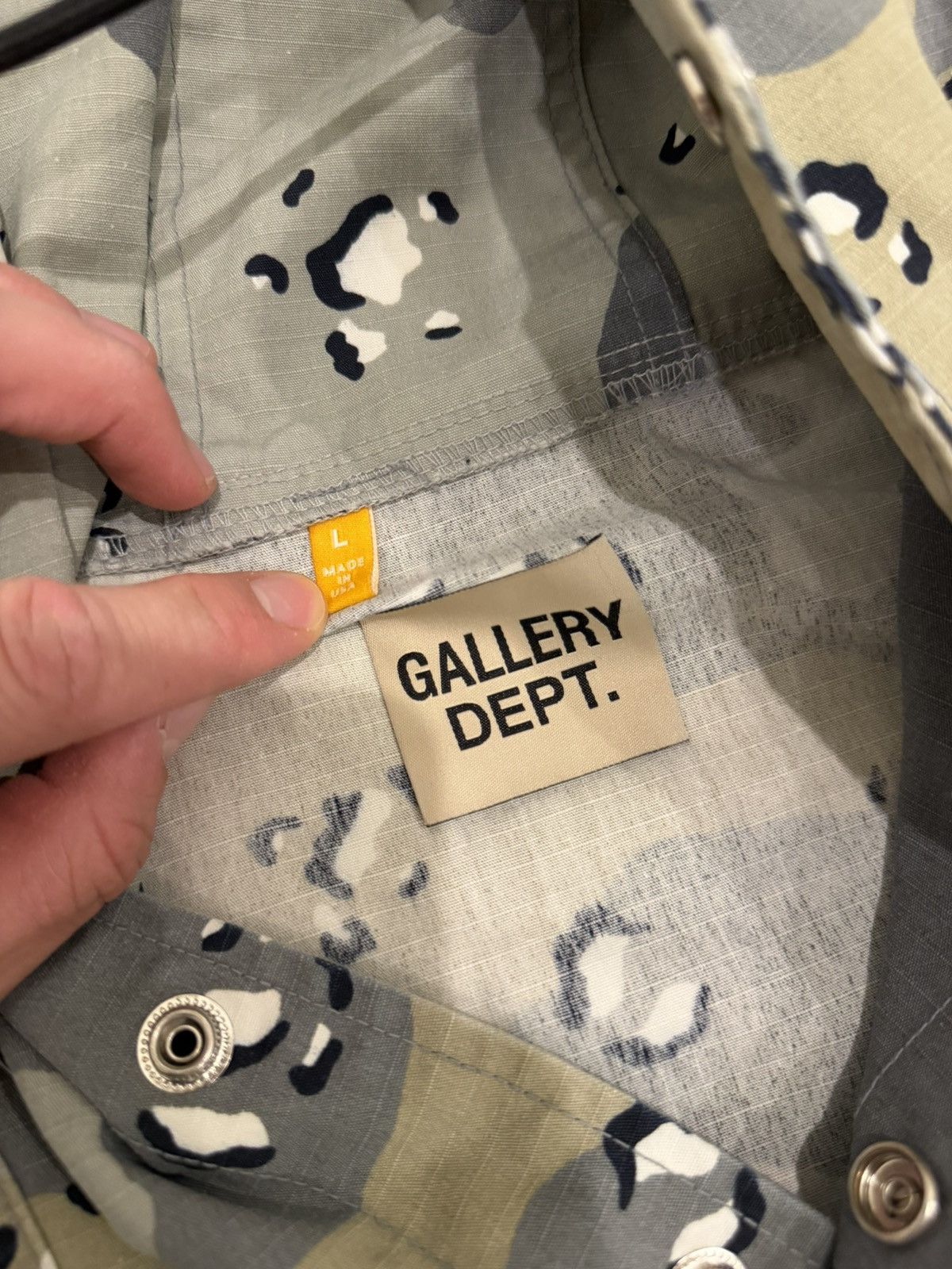 Gallery Dept. Gallery Dept. Camo ‘Art That Kills’ Anorak Size US L / EU 52-54 / 3 - 5 Thumbnail
