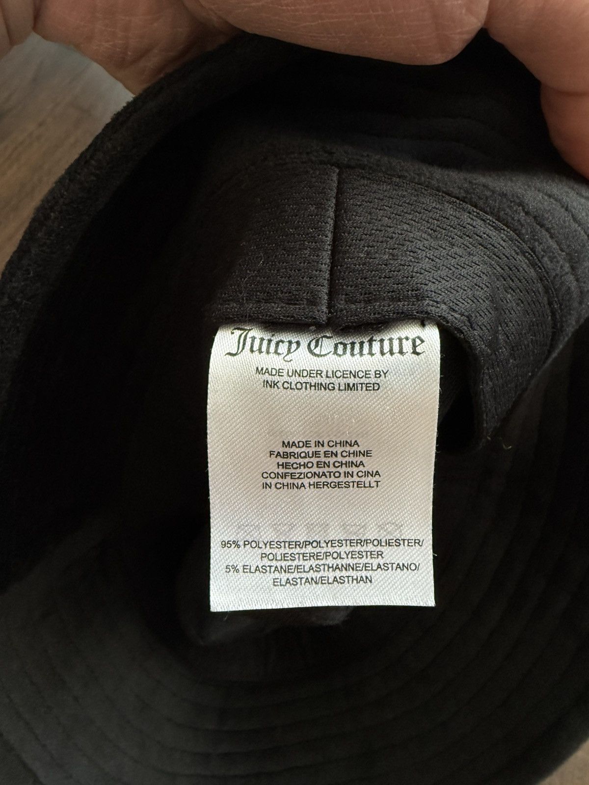 Juicy Couture Juicy Couture Bucket Hat Cap JC y2k Size ONE SIZE - 2 Thumbnail