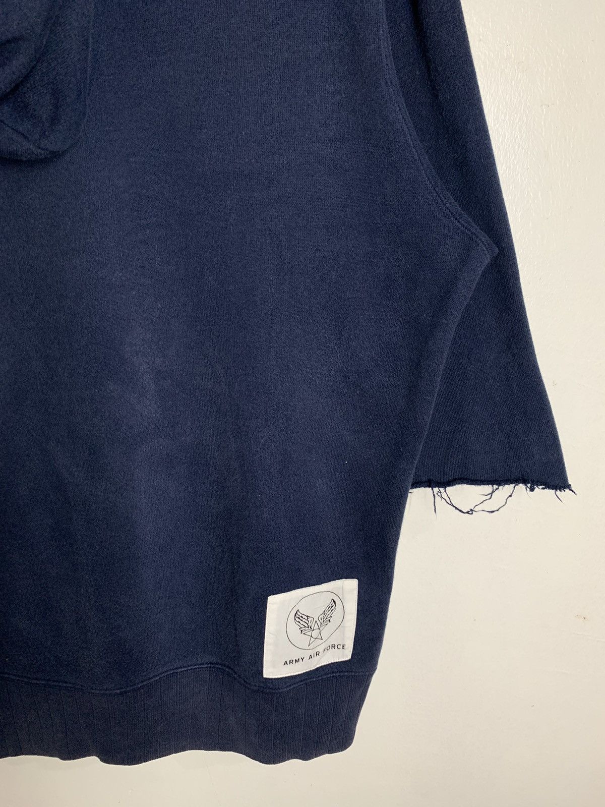 Vintage Vintage 1956 Army Air Force Distressed Hoodie Size US XL / EU 56 / 4 - 12 Thumbnail