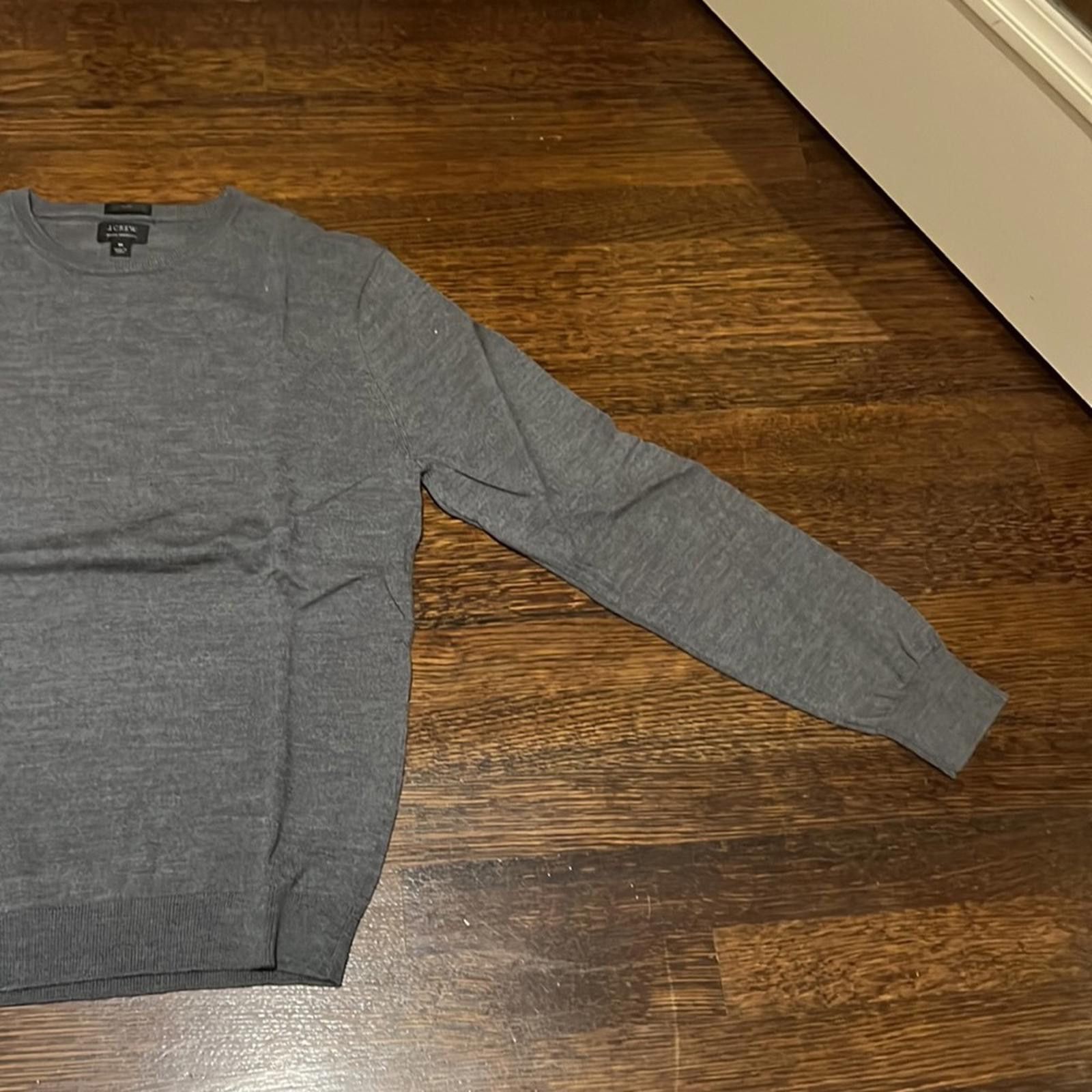 J.Crew J.Crew Gray Merino Sweater. Medium Size US M / EU 48-50 / 2 - 3 Thumbnail