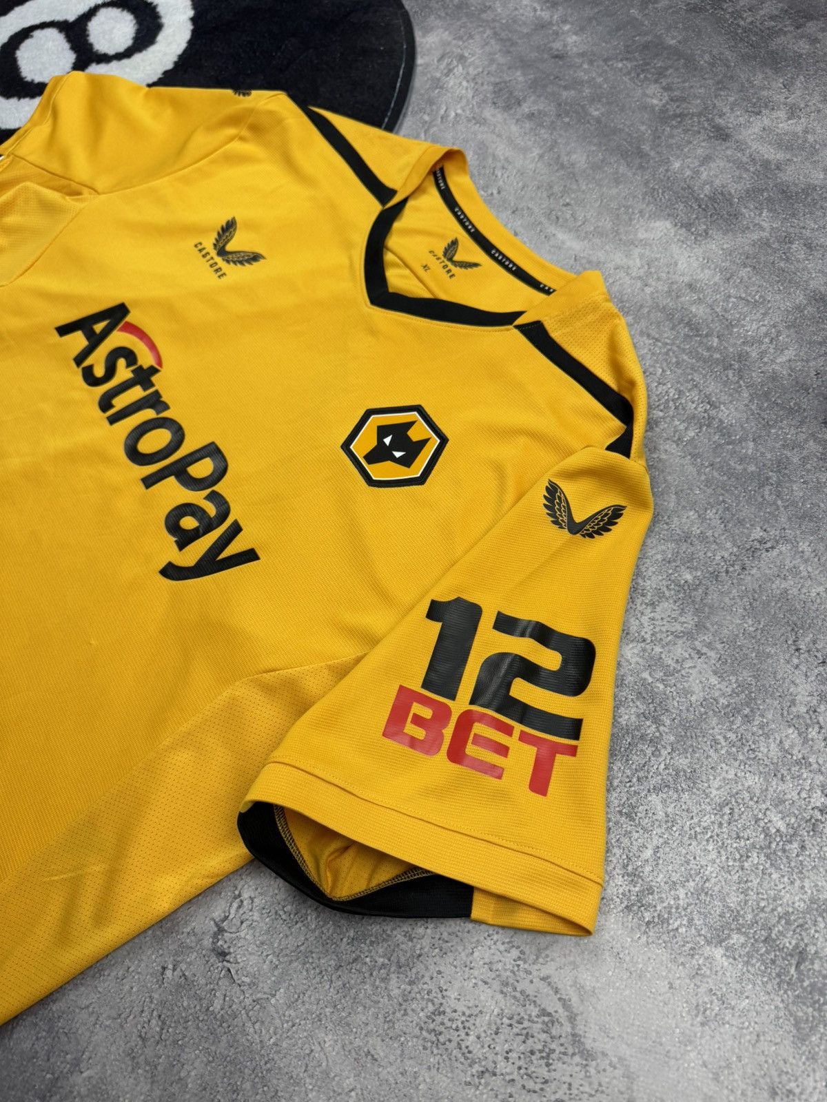 Castore Wolverhampton Wolves Castore Home Shirt 2022/23 Size XL Size US XL / EU 56 / 4 - 8 Thumbnail