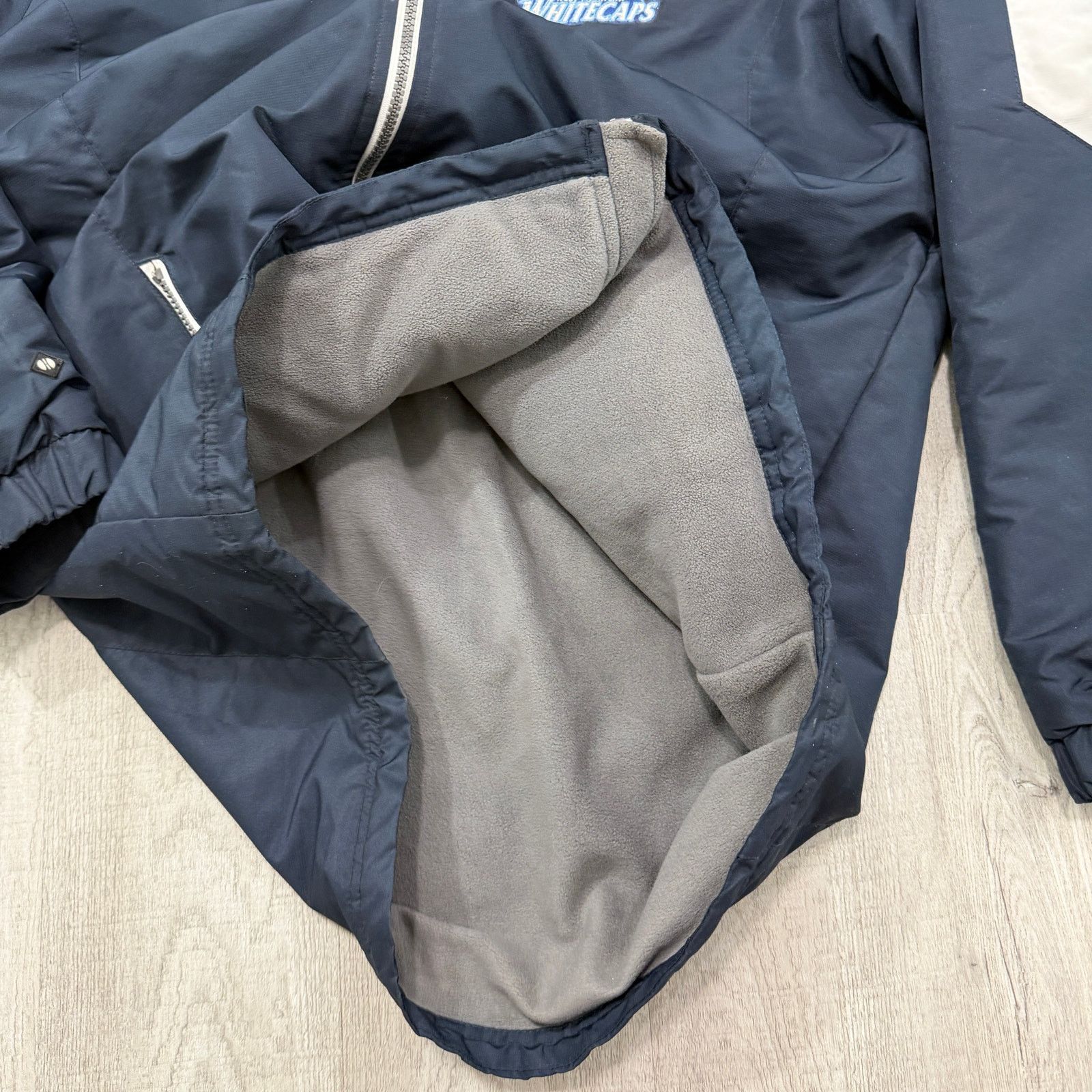 Vintage Vintage West Michigan Whitecaps Jacket Men's Medium Blue Size US M / EU 48-50 / 2 - 6 Thumbnail