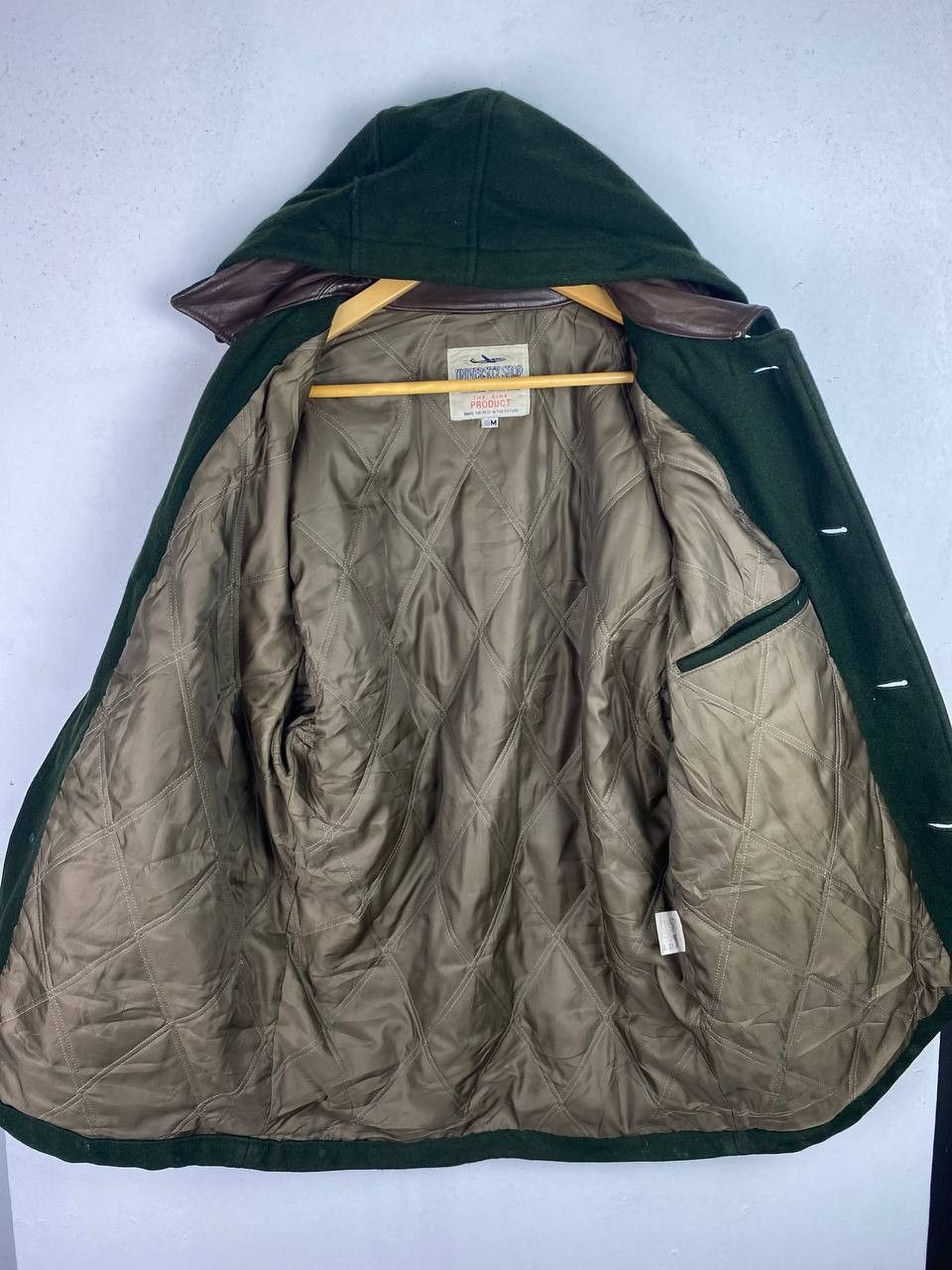 Japanese Brand japanese brands wool jacket partially leather nice design Size US M / EU 48-50 / 2 - 6 Thumbnail