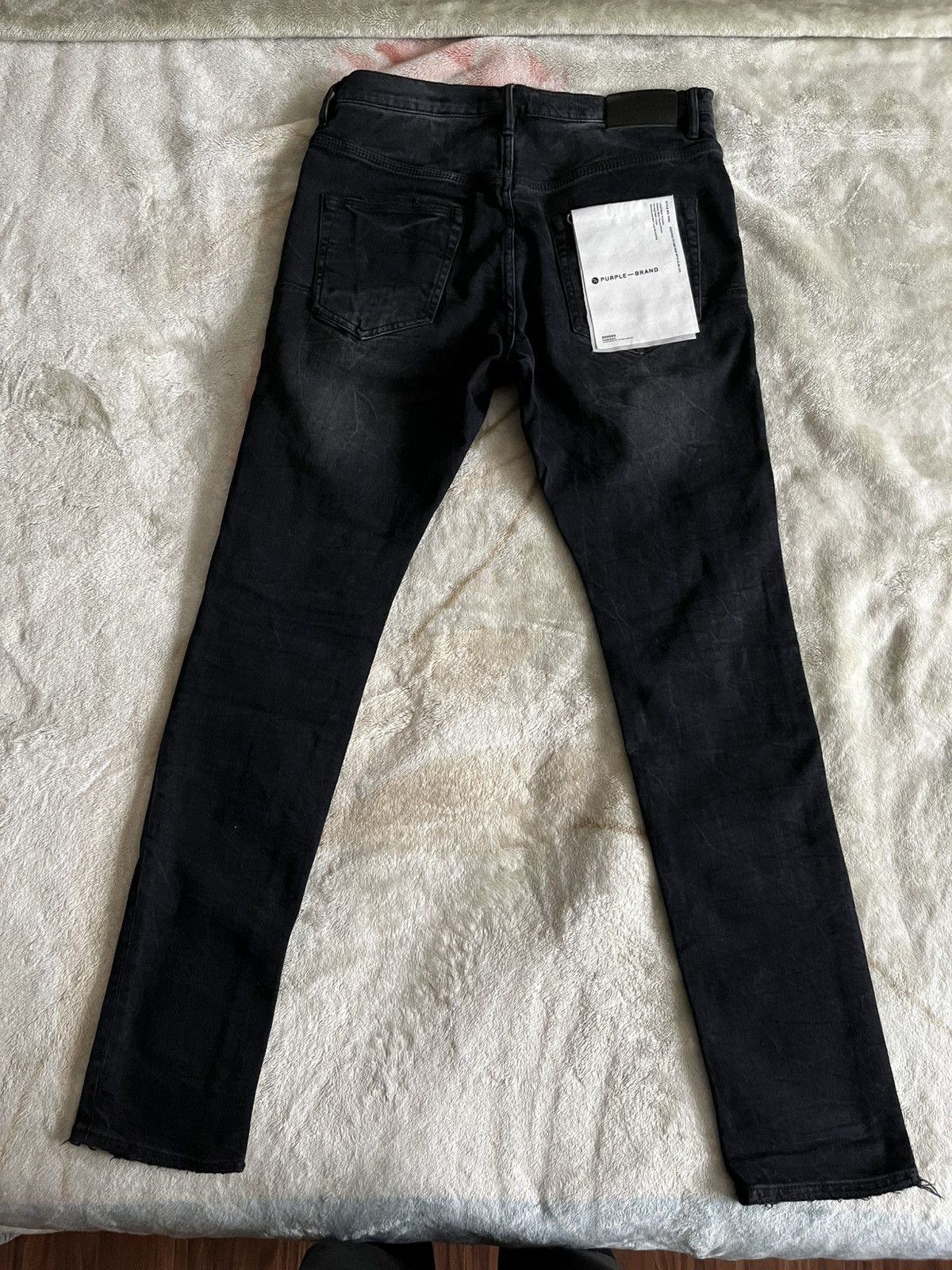 Purple Brand Purple Brand Black Denim Jeans Size US 31 - 2 Thumbnail
