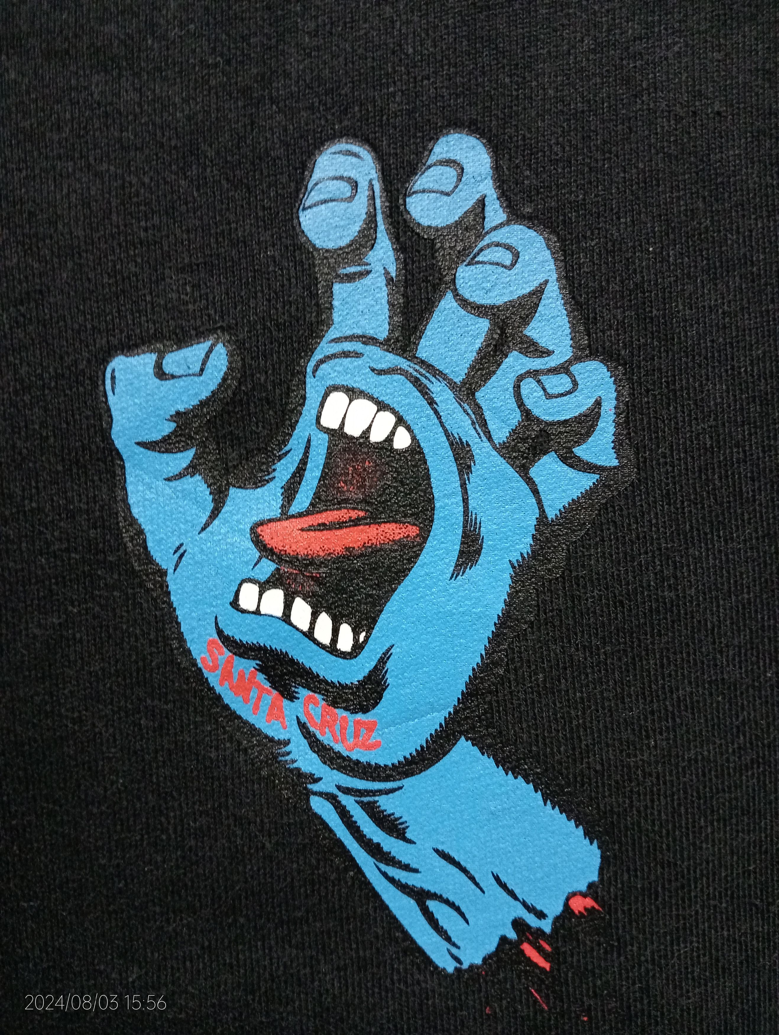 Santa Cruz Skateboards Santra Cruz Screaming Hand Pullover Hoodie Size US M / EU 48-50 / 2 - 6 Thumbnail