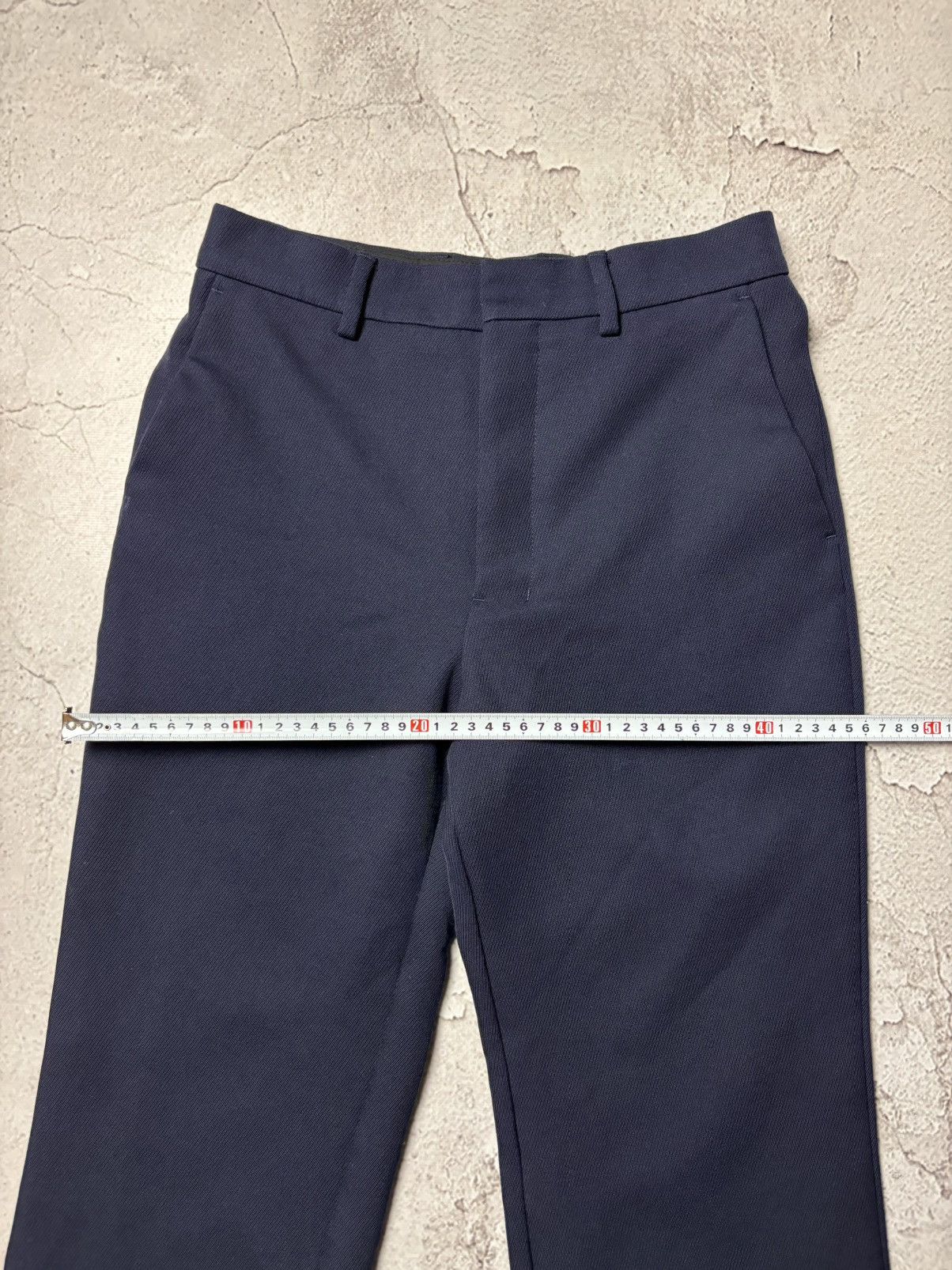 AMI AMI Paris Pleated pants NAUTIC BLUE Size 26" / US 2 / IT 38 - 6 Thumbnail