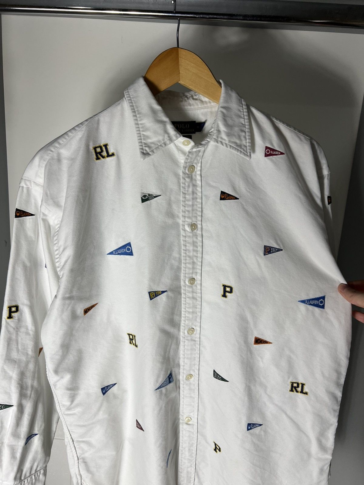 Polo Ralph Lauren VINTAGE POLO RALPH LAUREN MONOGRAM DESIGNER CASUAL Y2K 90s Size US M / EU 48-50 / 2 - 9 Thumbnail