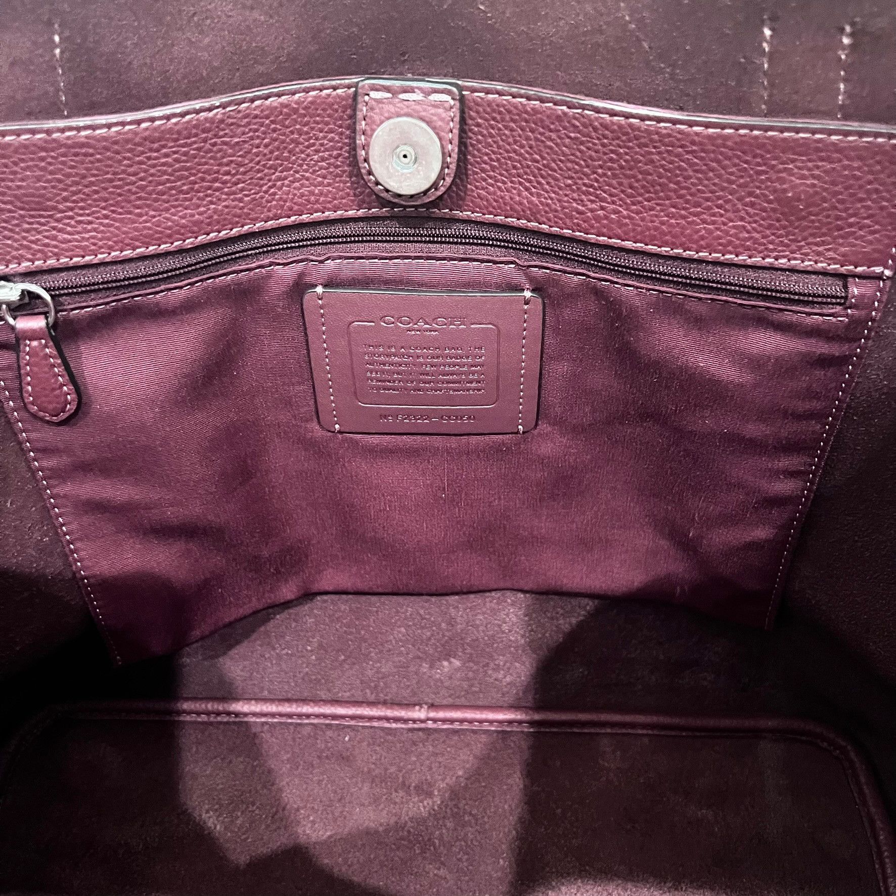 Coach Coach Pebble Leather Cameron Large Tote Shoulder Bag Size ONE SIZE - 9 Thumbnail