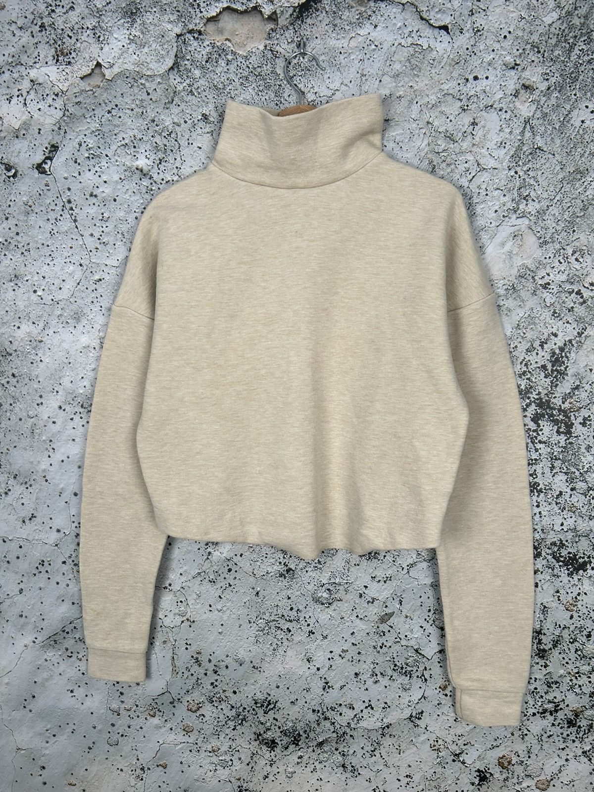 Cos COS Beige Sweater Turtleneck Designer Scandi Basic Size XS / US 0-2 / IT 36-38 - 1 Thumbnail