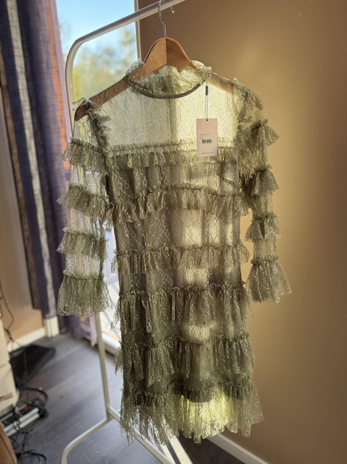 Other By Malina Green Lace dress | Grailed