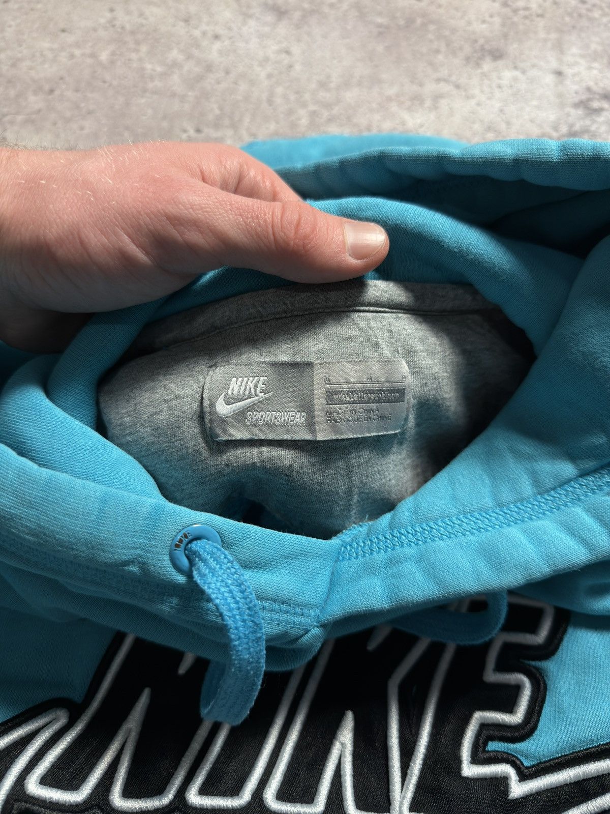 Nike Vintage Nike Bog Logo Hoodie Size US M / EU 48-50 / 2 - 9 Thumbnail