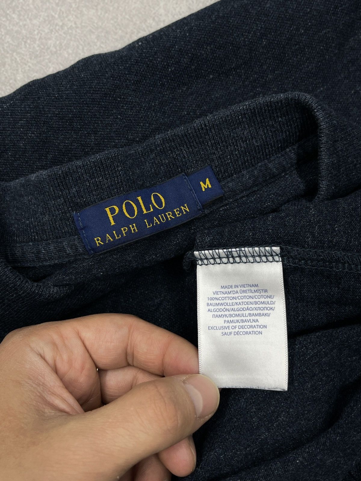 Polo Ralph Lauren Mens Ralph Lauren Rugby Polo Longsleeve Navy Y2K Size US M / EU 48-50 / 2 - 6 Thumbnail