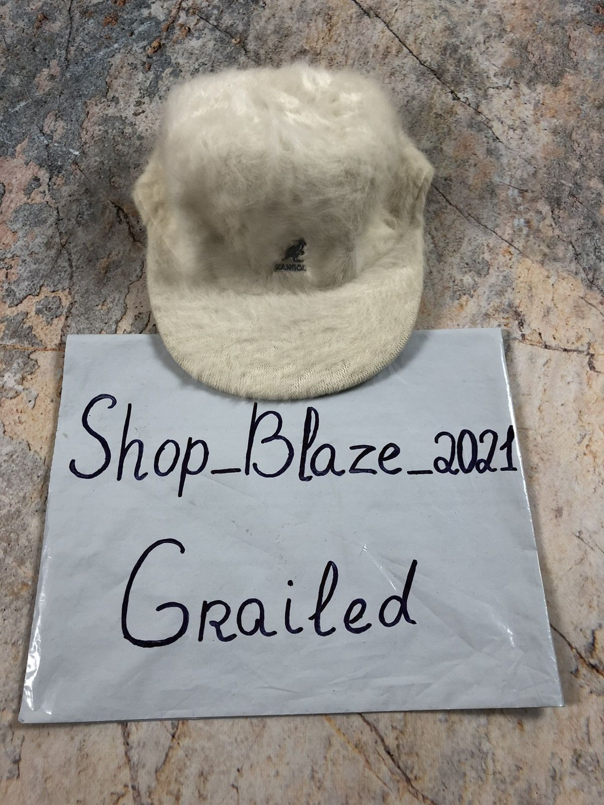 Kangol Kangol white angora hat cap Size ONE SIZE - 3 Thumbnail