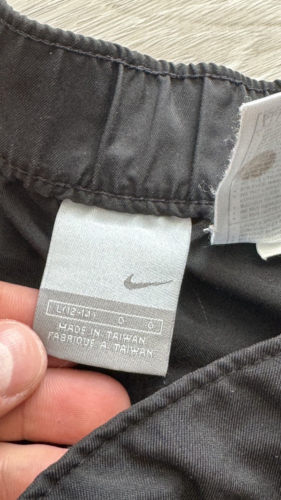 Nike × Vintage Vintage Nike Y2K Track Pants 00’s Drill Size M Size 27" / US 4 / IT 40 - 6 Thumbnail